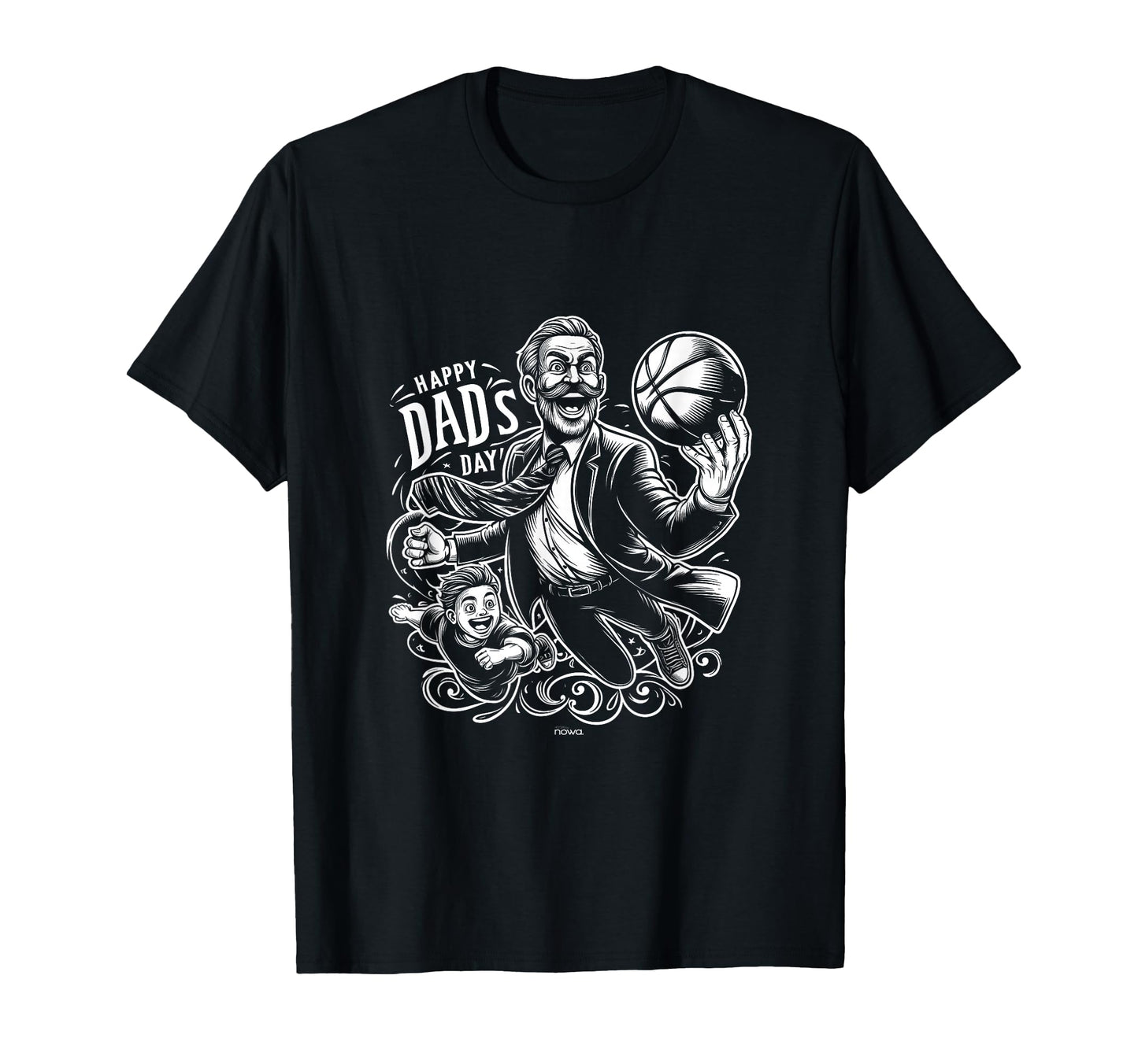 Mens Happy Super Father And Son Flying T-Shirt - Streetwear Style Unisex - T-Shirt, Sweatshirt, Hoodie