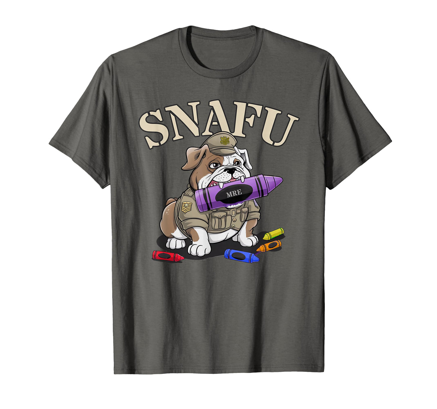 Sarcastic Snafu I Eat Crayons Mre Eater T-Shirt - Aesthetic Graphic Unisex - T-Shirt, Sweatshirt, Hoodie