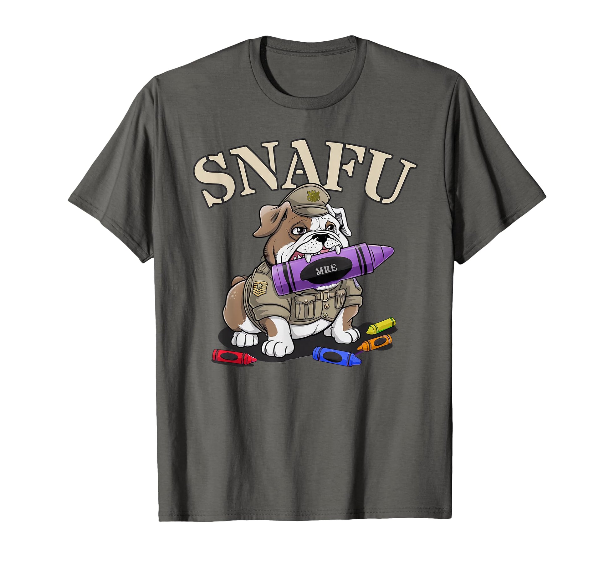 Sarcastic Snafu I Eat Crayons Mre Eater T-Shirt - Aesthetic Graphic Unisex - T-Shirt, Sweatshirt, Hoodie