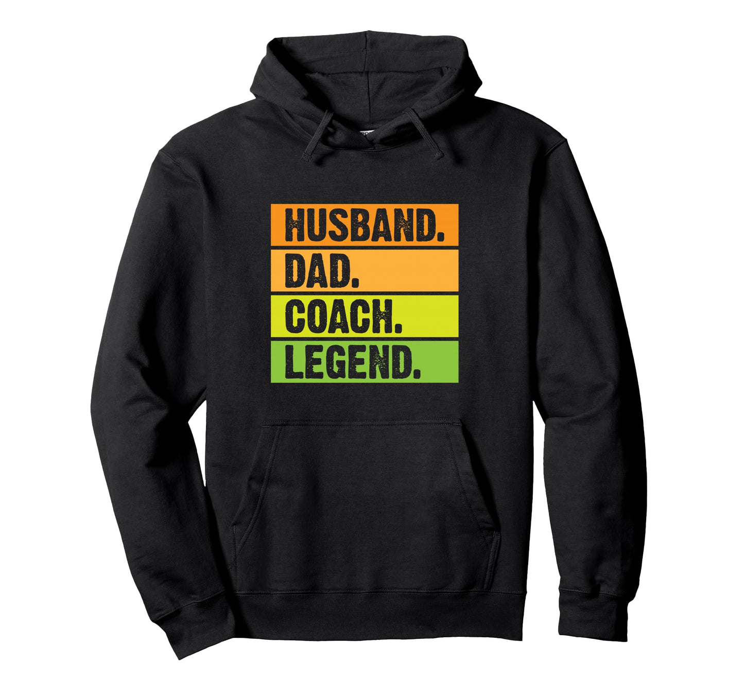 Husband Dad Coach Legend Coaching Hoodie - Custom Art Print for Adults - T-Shirt, Sweatshirt, Hoodie