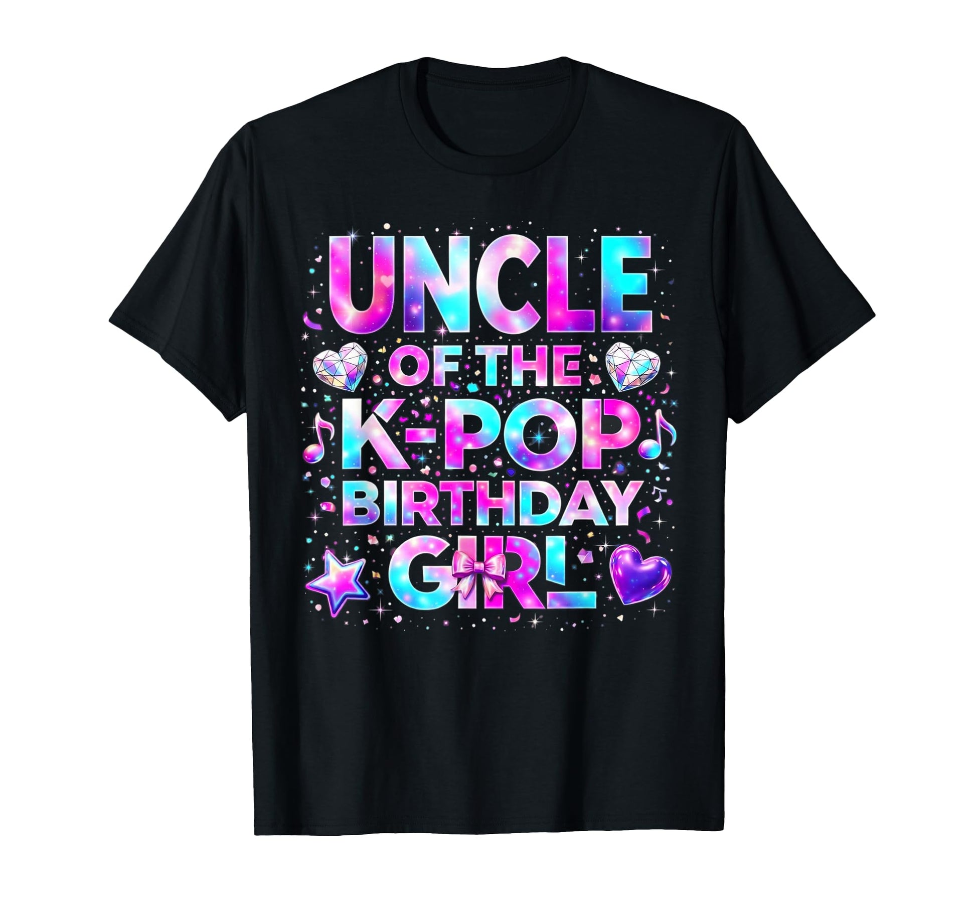 Uncle K Pop Birthday Korean Music T-Shirt - Trendy Graphic for Adults - T-Shirt, Sweatshirt, Hoodie