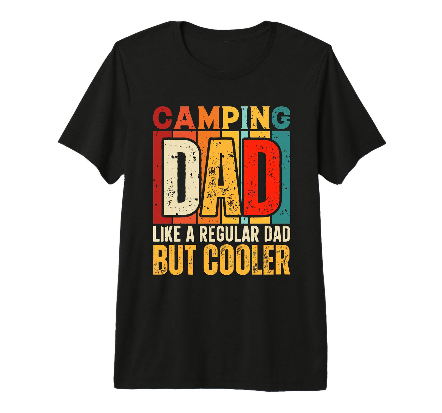 Mens Camping Dad Like Regular Dad But T-Shirt - Graphic Print for Adults - T-Shirt, Sweatshirt, Hoodie