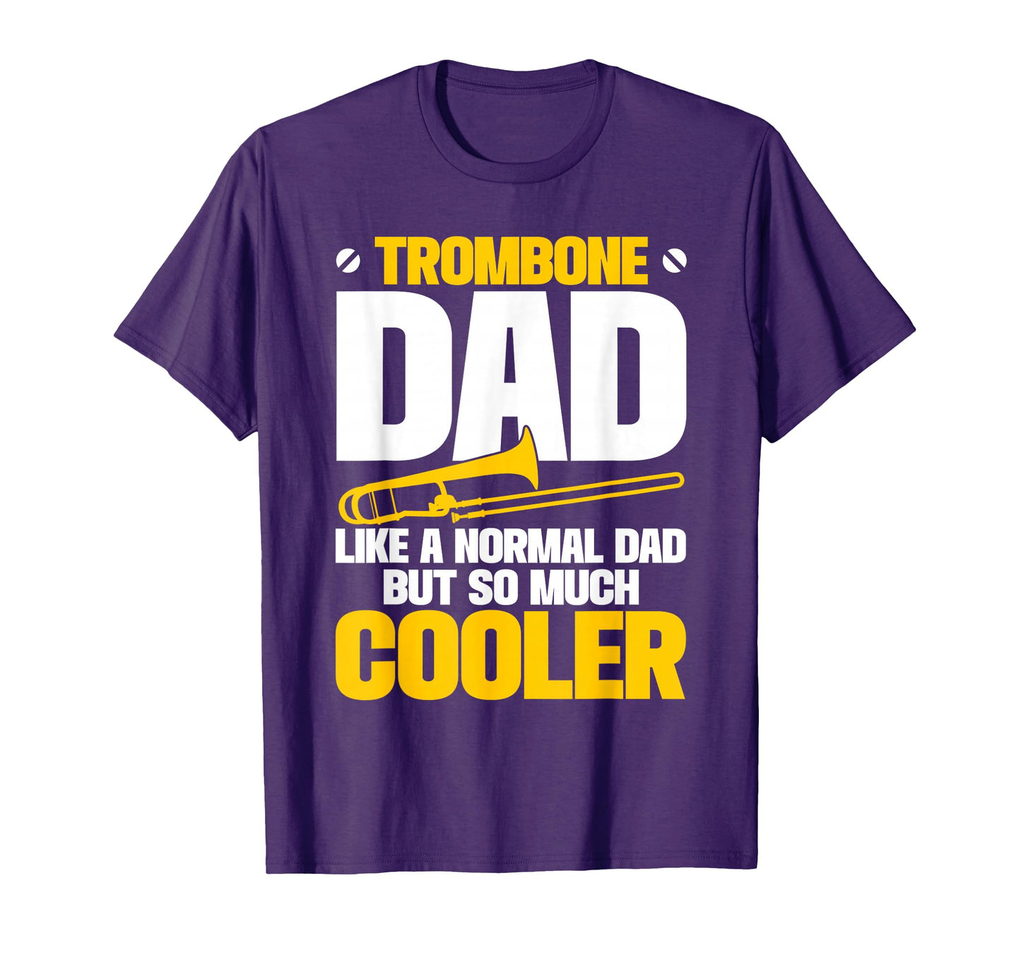 Trombone Dad Like Normal Dad But So T-Shirt - Minimalist Print for Adults - T-Shirt, Sweatshirt, Hoodie