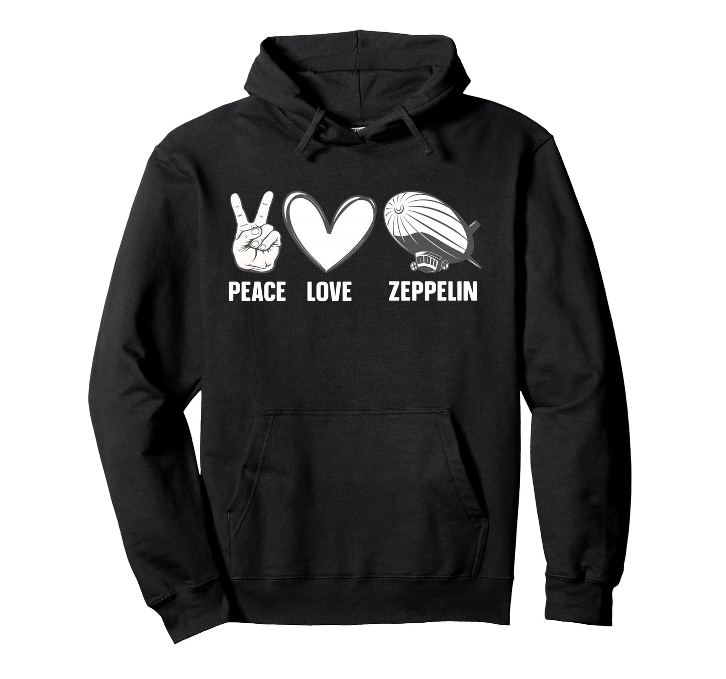 Zeppelin Dirigible Zeppelin Lover Hoodie - Novelty Apparel for Adults - T-Shirt, Sweatshirt, Hoodie