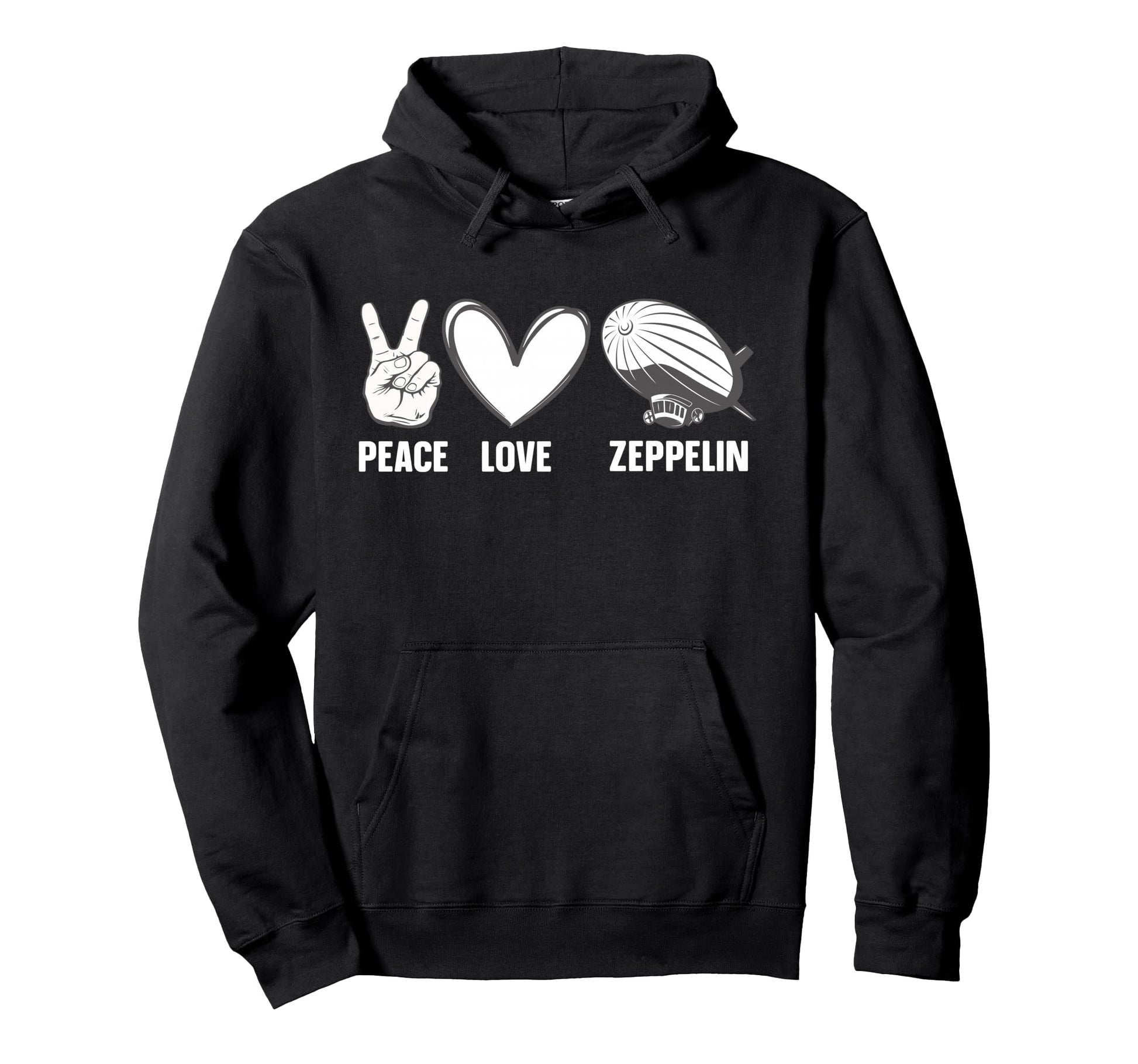 Zeppelin Dirigible Zeppelin Lover Hoodie - Novelty Apparel for Adults - T-Shirt, Sweatshirt, Hoodie