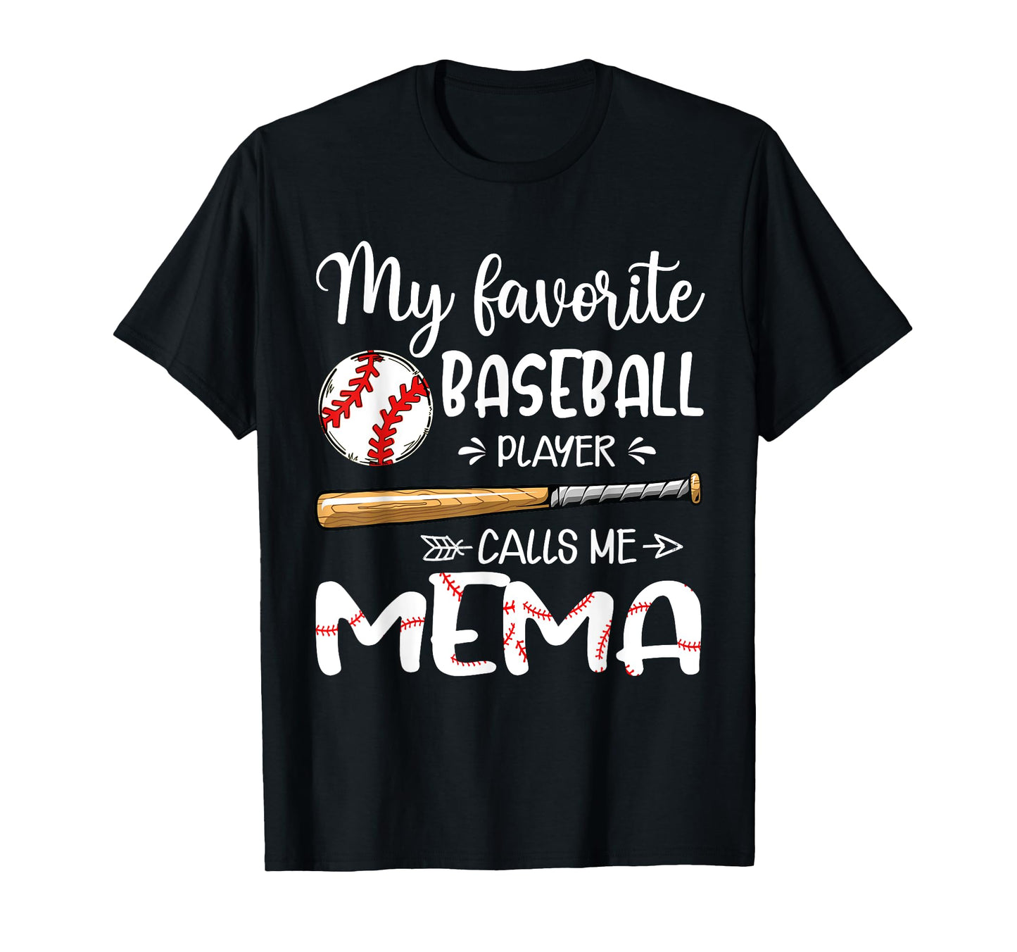 My Favorite Baseball Player Calls Me T-Shirt - Custom Art Print Men Women - T-Shirt, Sweatshirt, Hoodie