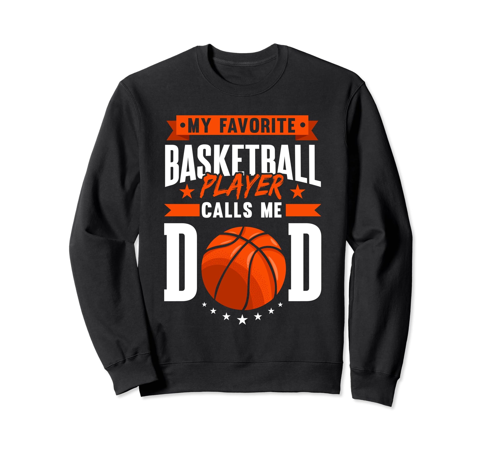 Basketball Lover Fathers Day Sweatshirt - Minimalist Print for Adults - T-Shirt, Sweatshirt, Hoodie
