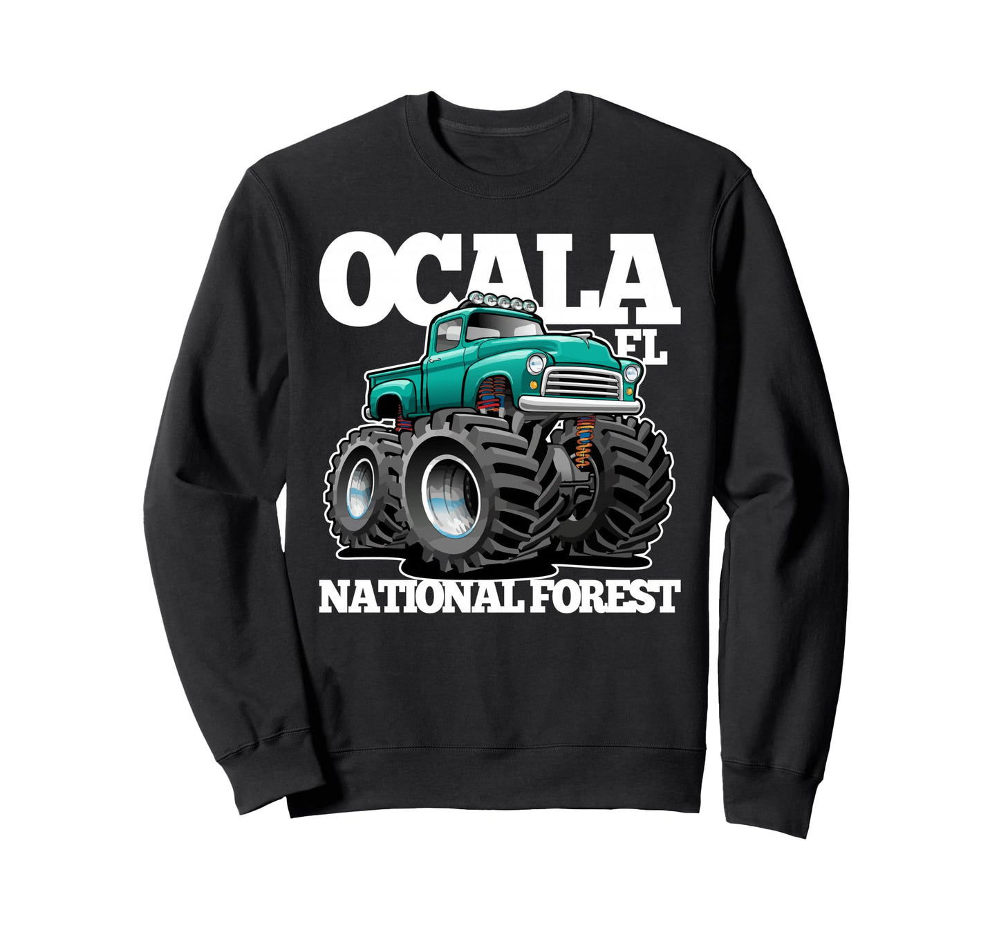 Ocala National Forest Usa Offroad Sweatshirt - Aesthetic Graphic Men Women - T-Shirt, Sweatshirt, Hoodie