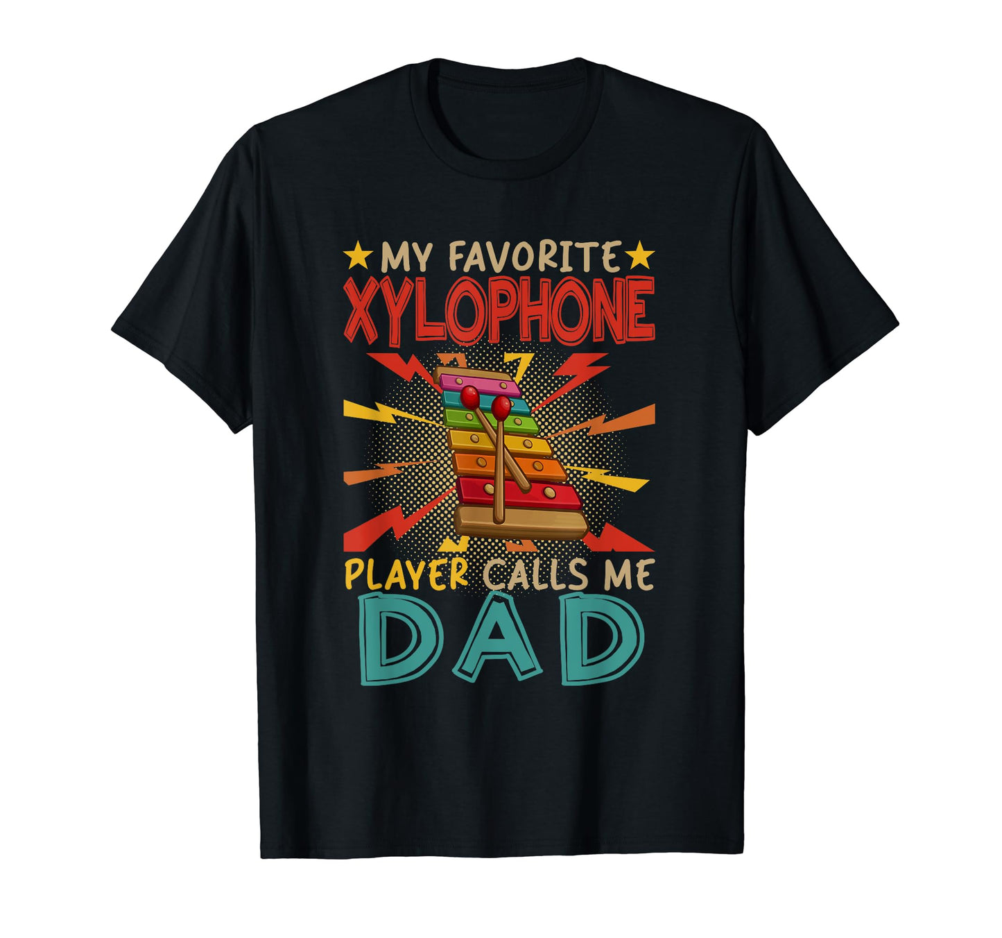 My Favorite Xylophone Player Calls T-Shirt - Fun Novelty Design Men Women - T-Shirt, Sweatshirt, Hoodie