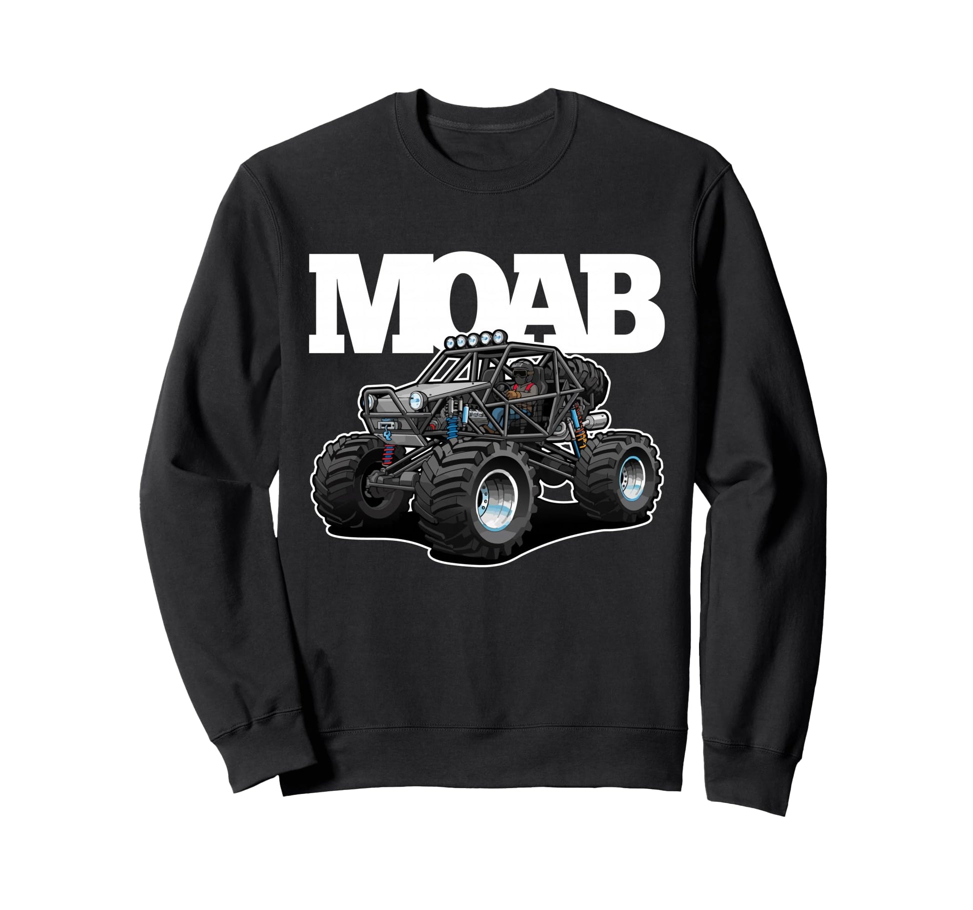 Moab Ut Side Side Quad 4X4 Atv Sweatshirt - Novelty Apparel Unisex - T-Shirt, Sweatshirt, Hoodie