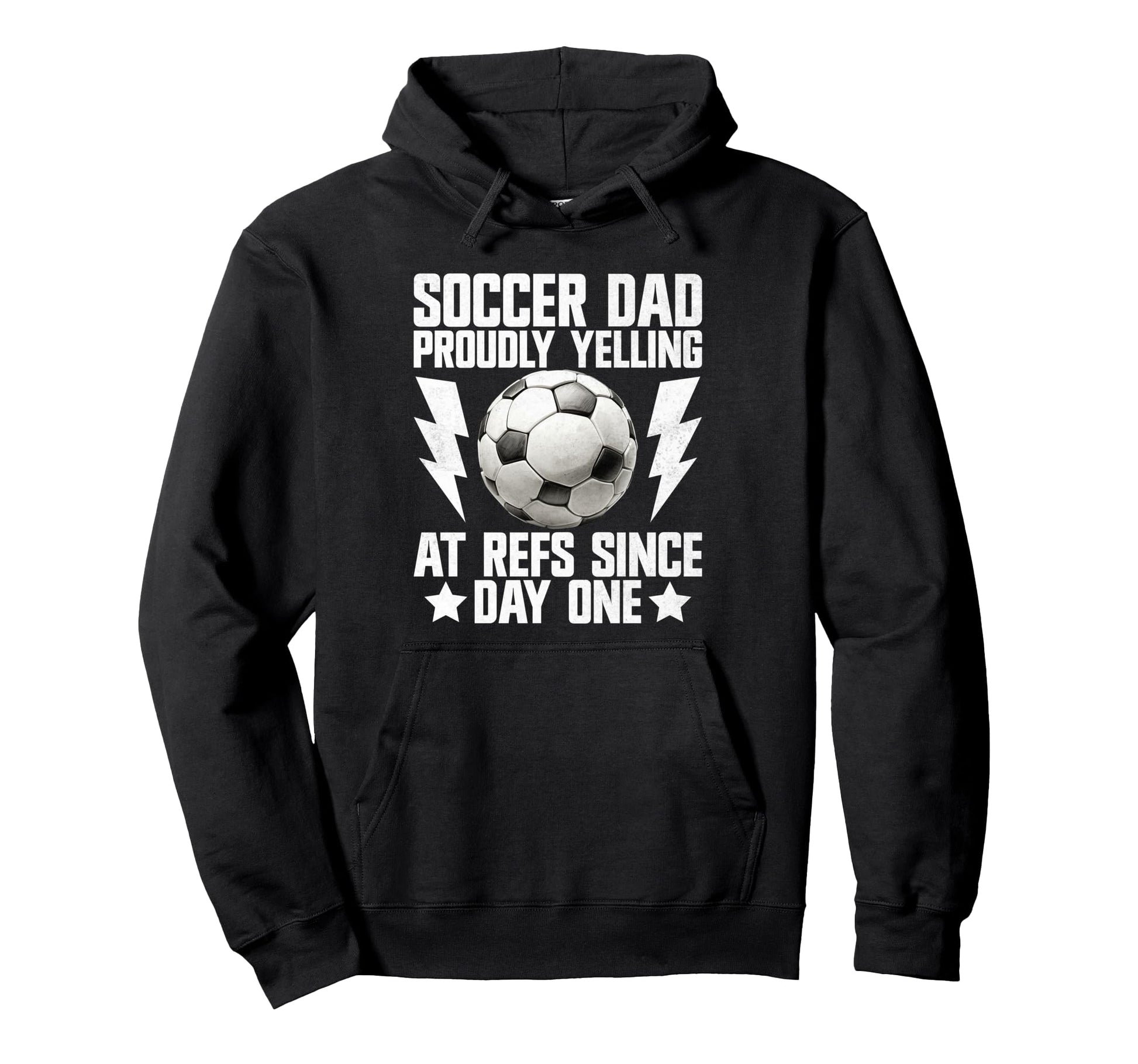 Proudly Yelling Refs Since Day One Hoodie - Streetwear Style Men Women - T-Shirt, Sweatshirt, Hoodie