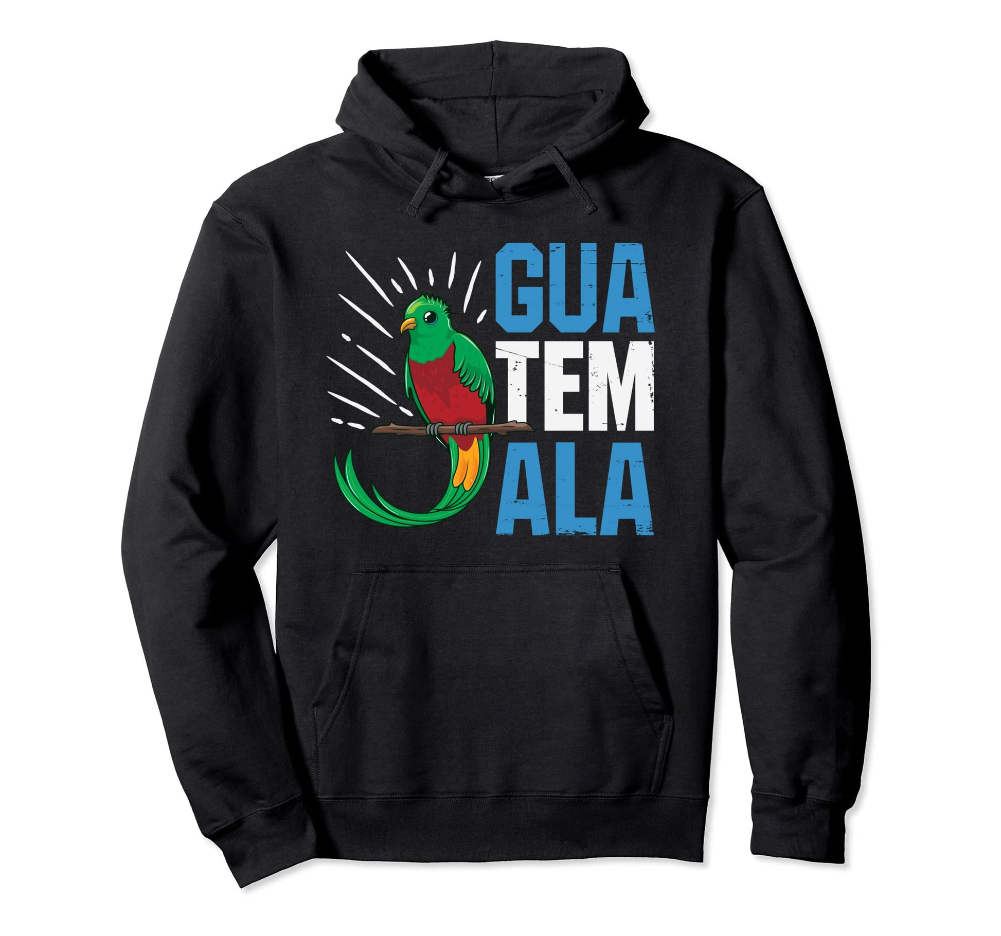 Guatemala Gift Dad Husband Quetzal Bird Hoodie - Streetwear Style Unisex - T-Shirt, Sweatshirt, Hoodie