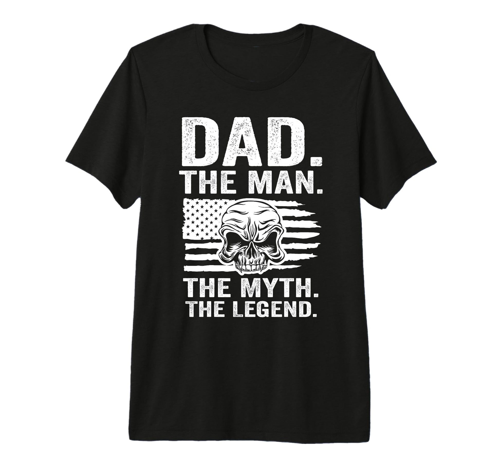 Dad Myth Legend Dad Tri Blend T-Shirt - Trendy Graphic for Adults - T-Shirt, Sweatshirt, Hoodie