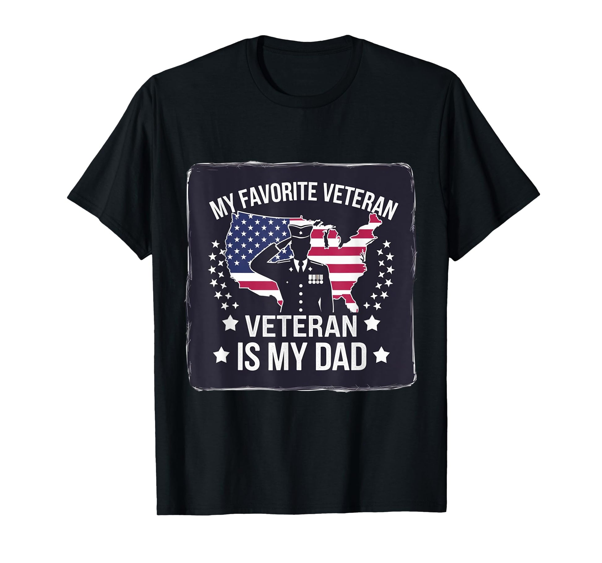 Father Veterans Day My Favorite Veteran Is T-Shirt - Trendy Graphic Unisex - T-Shirt, Sweatshirt, Hoodie