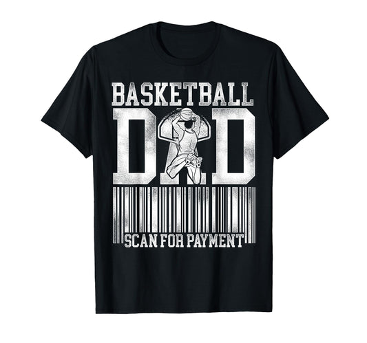 Basketball Bball Dad Father T-Shirt - Casual Everyday Wear Men Women - T-Shirt, Sweatshirt, Hoodie