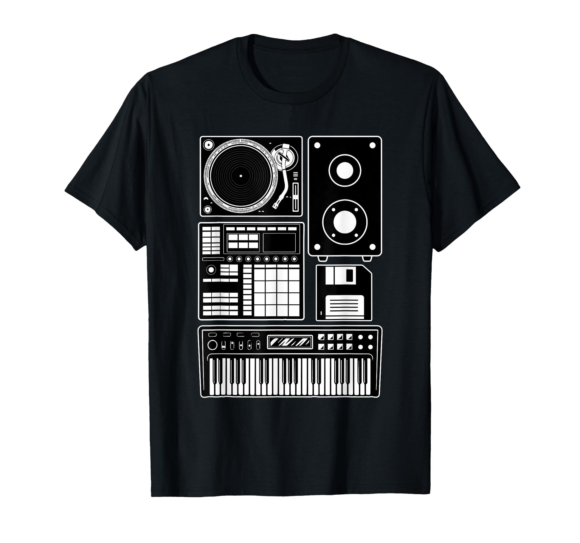 Funny Old School Hip Hop Rapper Beat T-Shirt - Aesthetic Graphic Men Women - T-Shirt, Sweatshirt, Hoodie