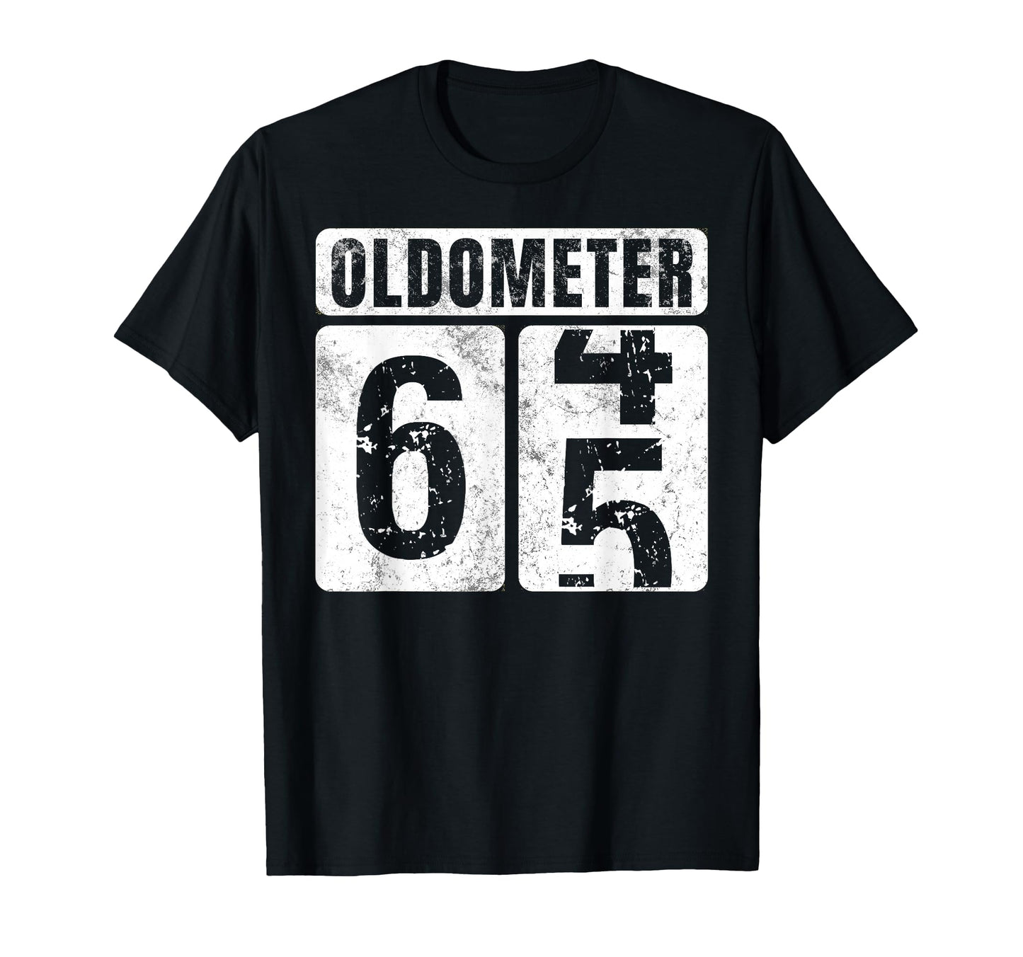 Oldometer 65 Funny 65Th Birthday Gift T-Shirt - Novelty Apparel Men Women - T-Shirt, Sweatshirt, Hoodie