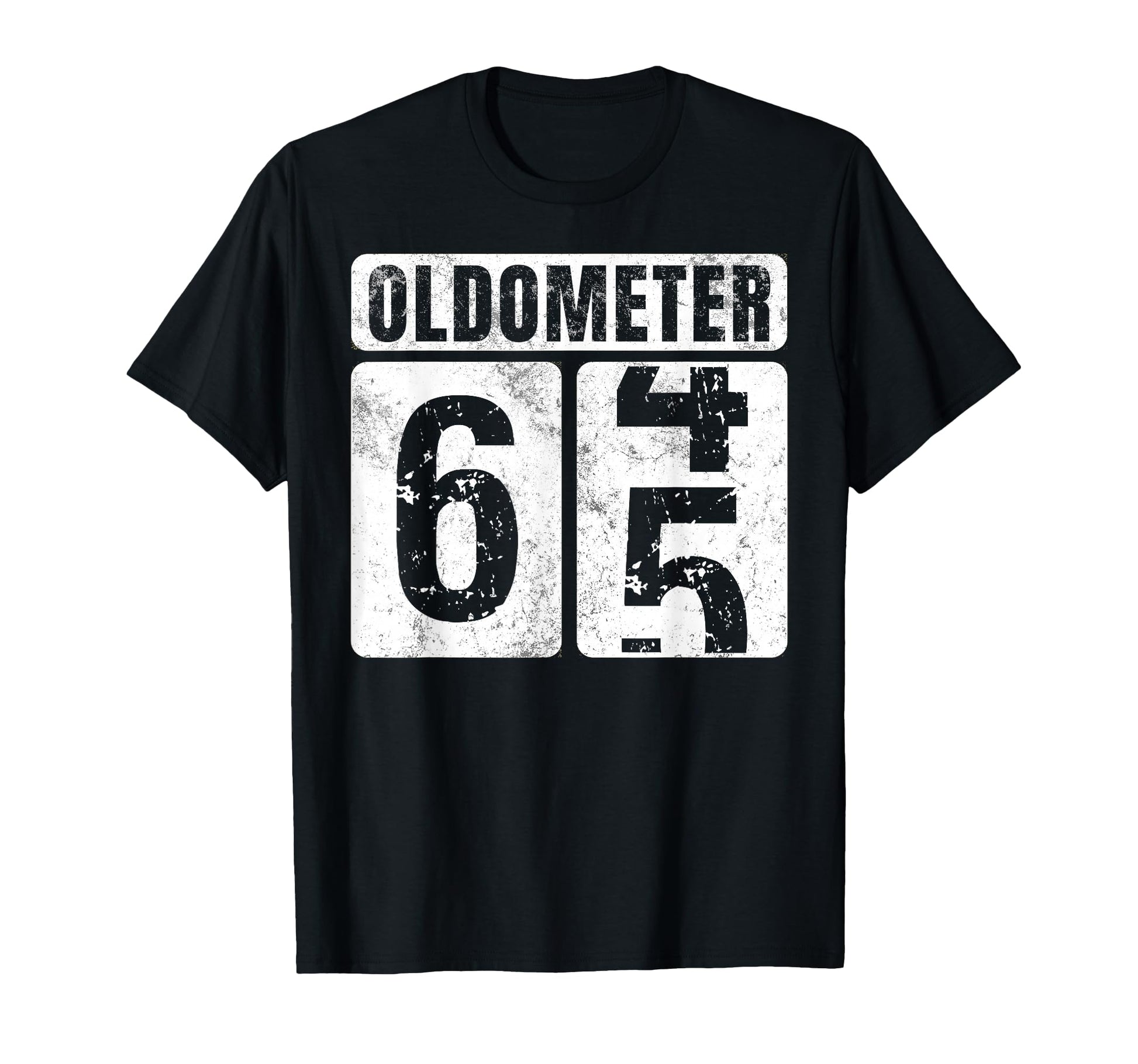 Oldometer 65 Funny 65Th Birthday Gift T-Shirt - Novelty Apparel Men Women - T-Shirt, Sweatshirt, Hoodie