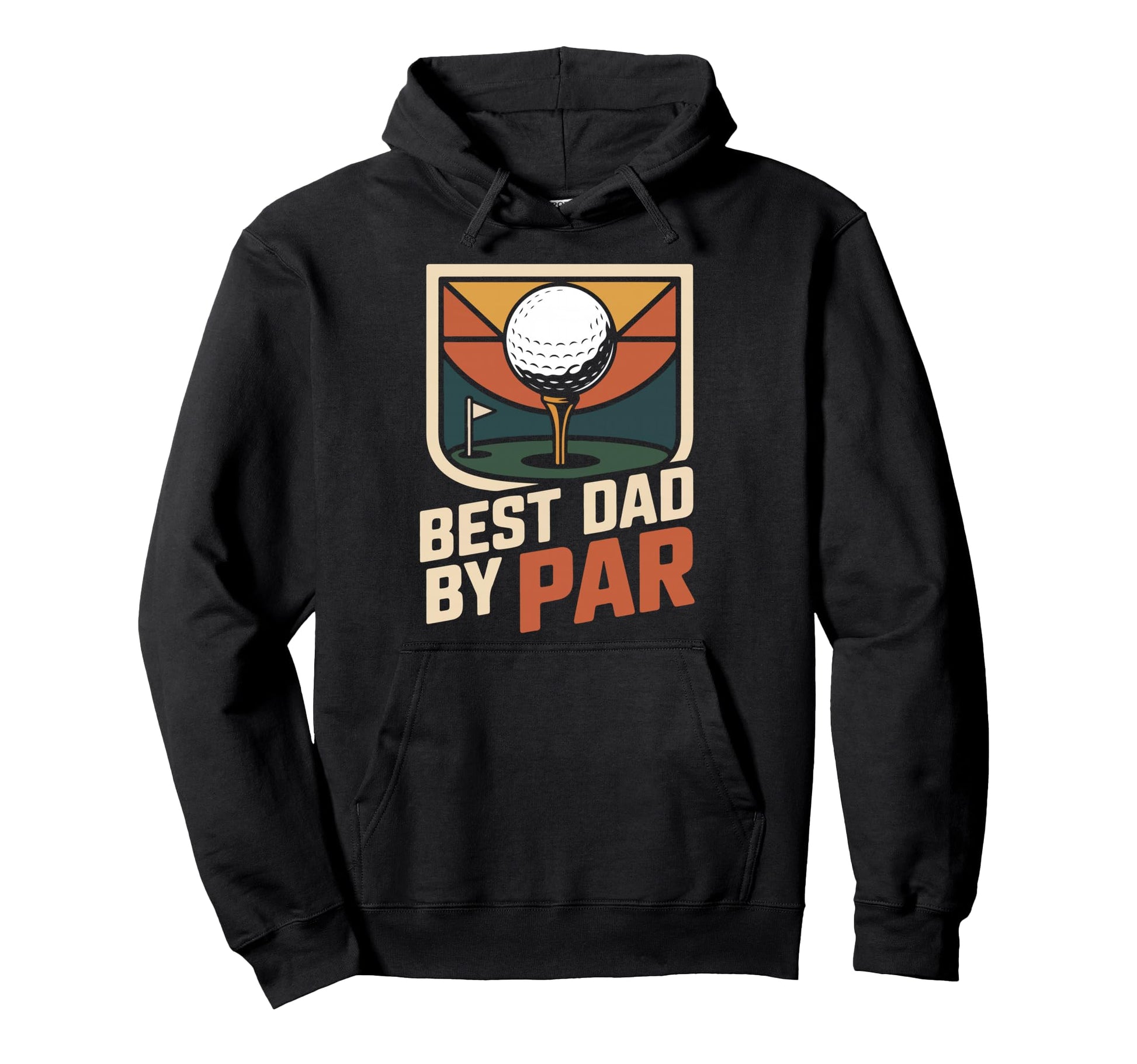 Golf Dad Father Best Dad Par Hoodie - Custom Art Print Men Women - T-Shirt, Sweatshirt, Hoodie