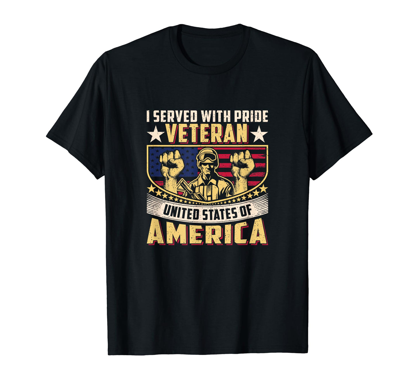 Veteran United States Us Army T-Shirt - Custom Art Print for Adults - T-Shirt, Sweatshirt, Hoodie
