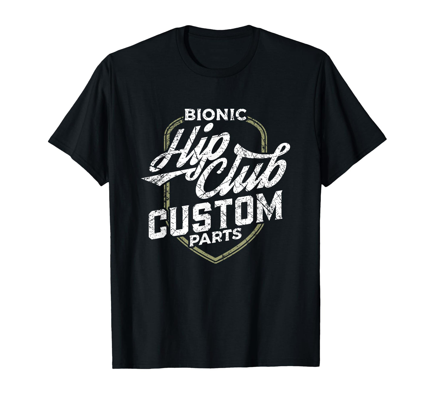 Hip Replacement Bionic Hip Club T-Shirt - Aesthetic Graphic for Adults - T-Shirt, Sweatshirt, Hoodie