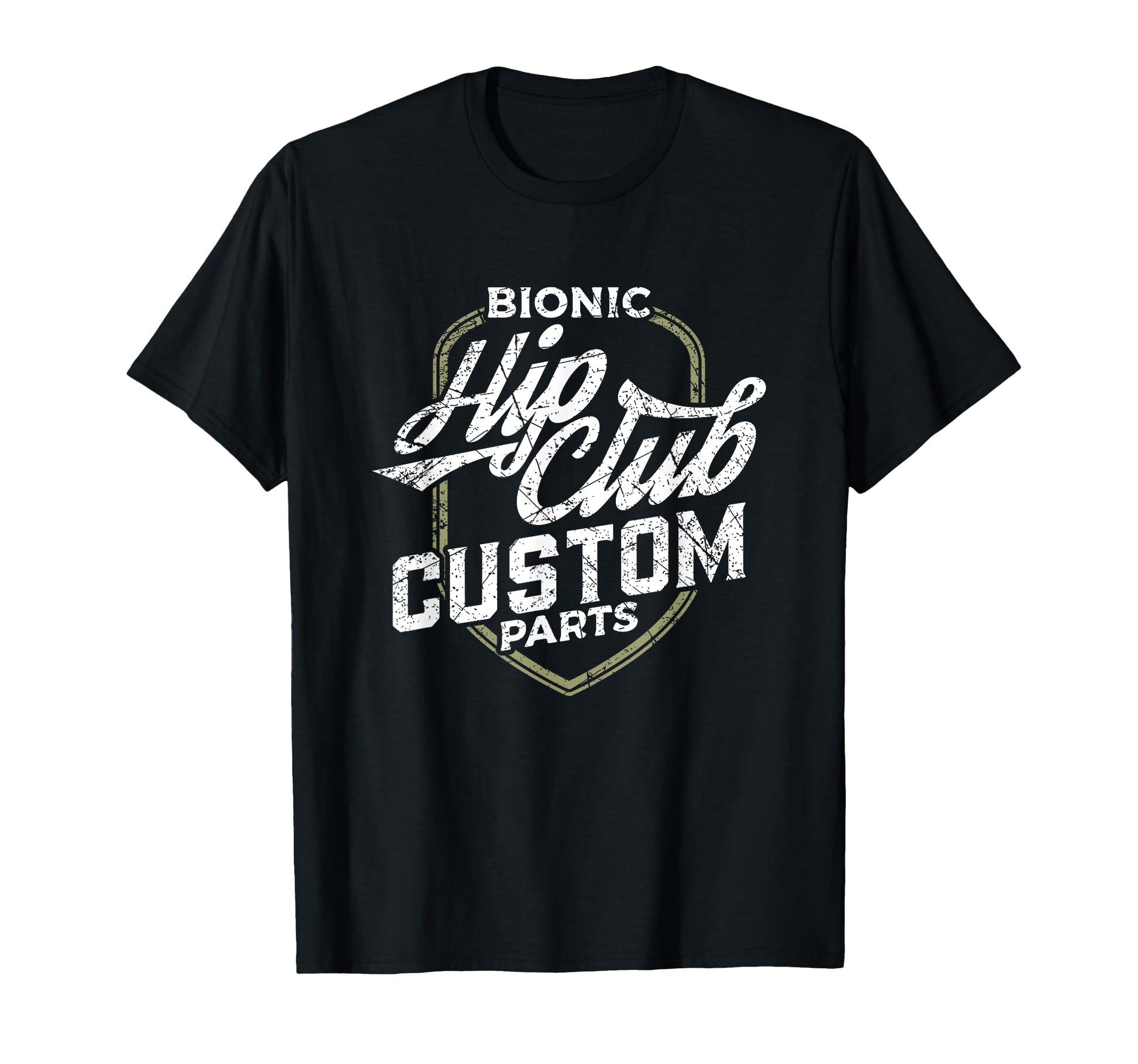 Hip Replacement Bionic Hip Club T-Shirt - Aesthetic Graphic for Adults - T-Shirt, Sweatshirt, Hoodie