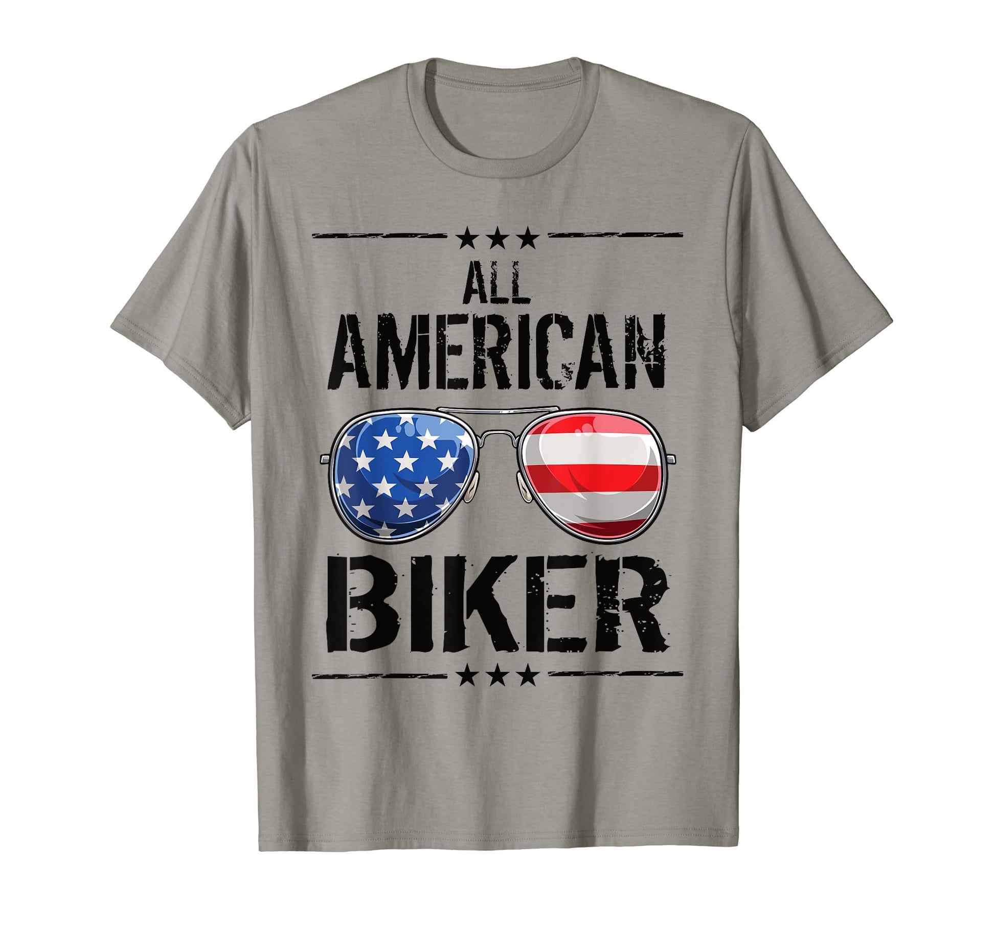 All American Biker 4Th July T-Shirt - Aesthetic Graphic Men Women - T-Shirt, Sweatshirt, Hoodie