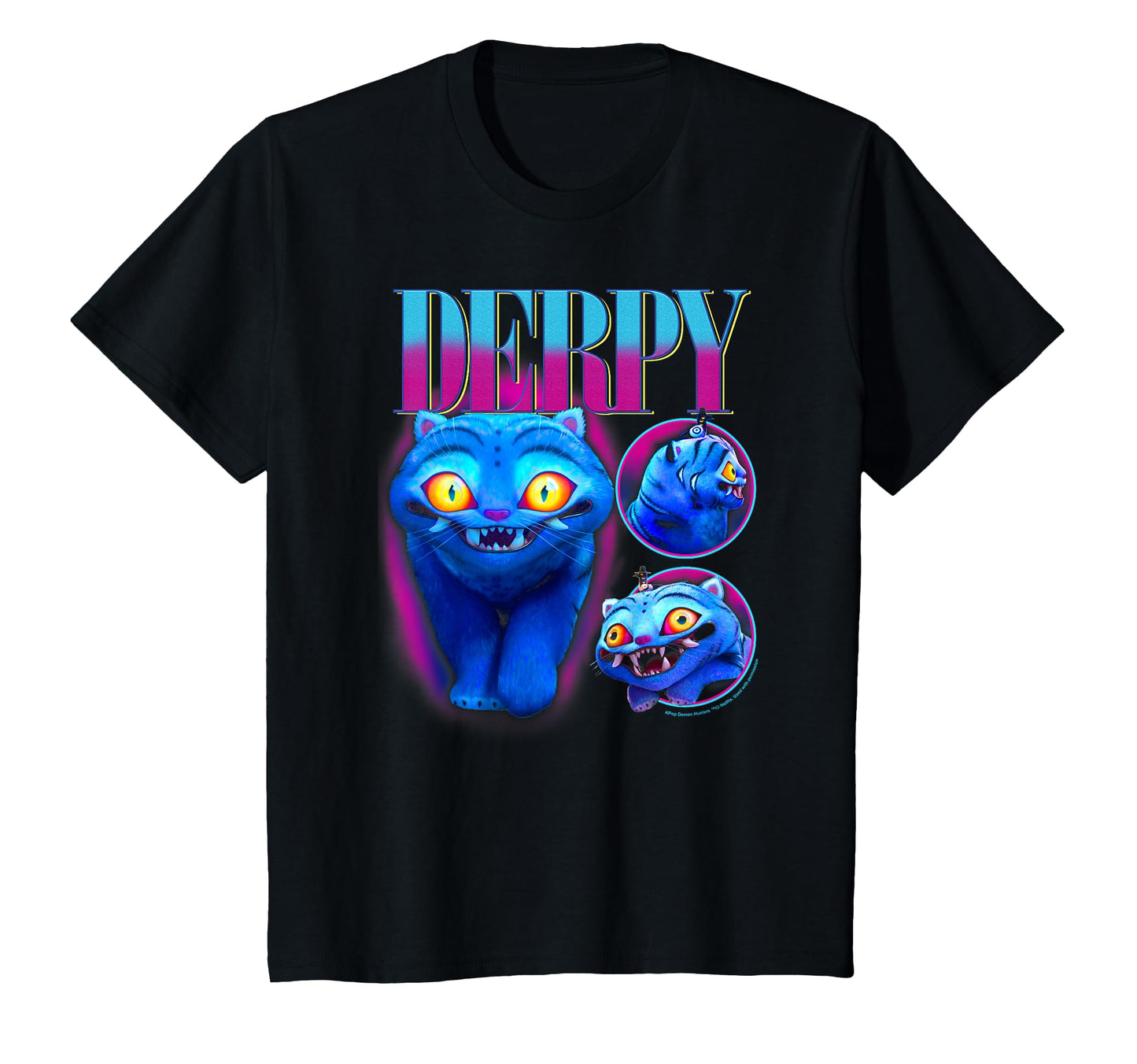 Kpop Demon Hunters Derpy Showcase Y2K T-Shirt - Streetwear Style Unisex - T-Shirt, Sweatshirt, Hoodie