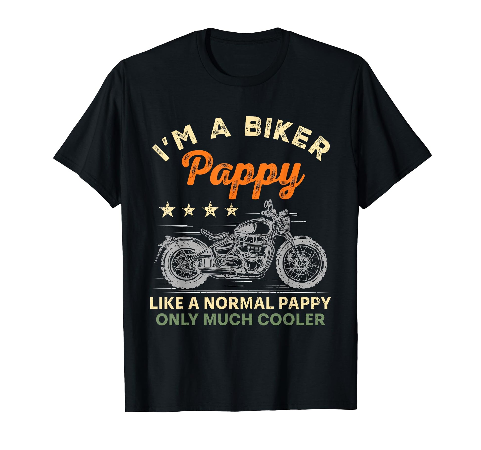 Im Biker Pappy Motorcycle Rider T-Shirt - Custom Art Print for Adults - T-Shirt, Sweatshirt, Hoodie