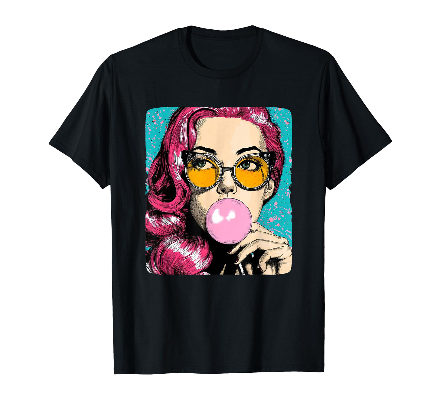 Chewing Gum Pop Art Costume T-Shirt - Casual Everyday Wear Men Women - T-Shirt, Sweatshirt, Hoodie