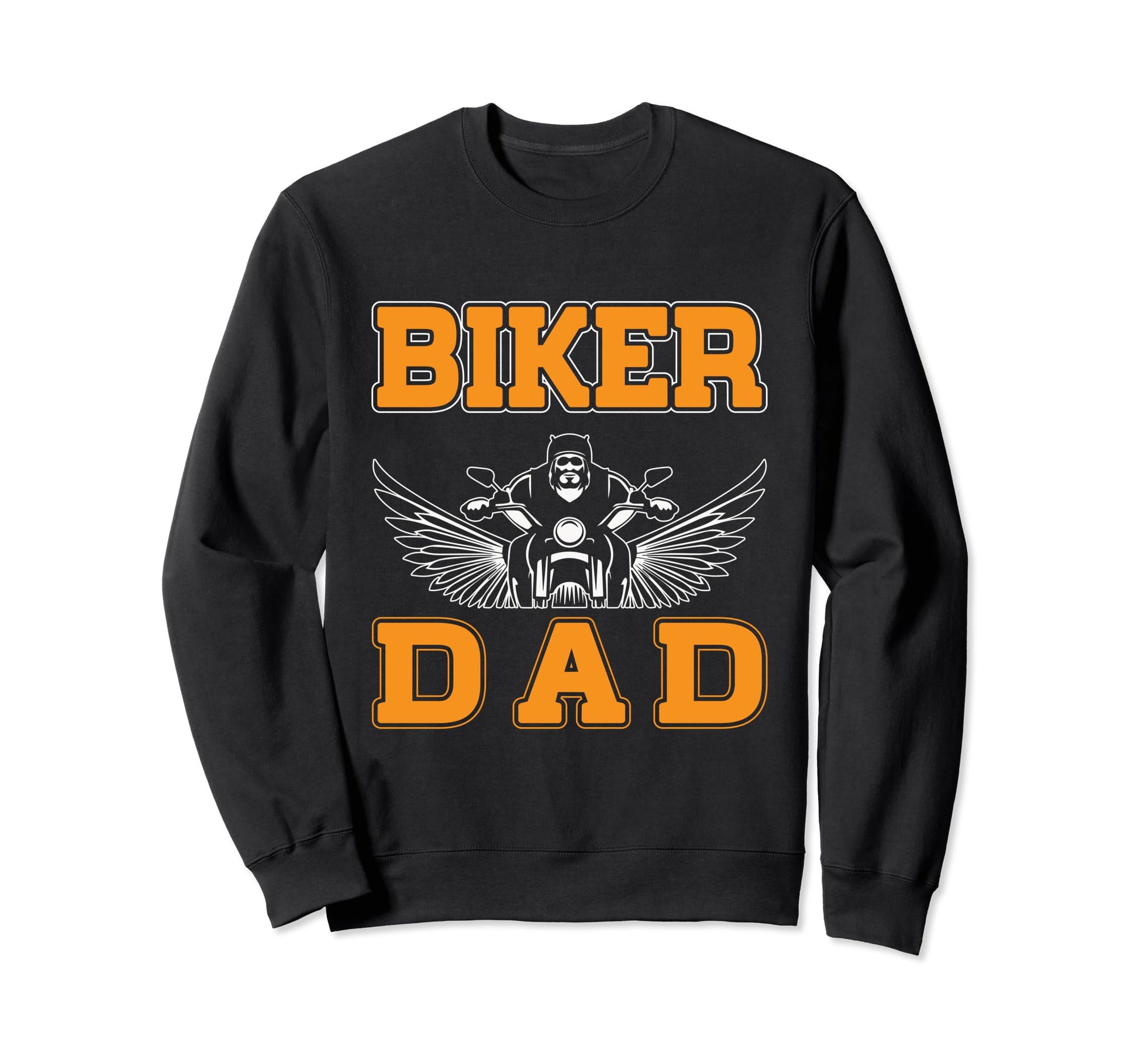 Best Dad Ever Motorcycle Biker Daddy Sweatshirt - Trendy Graphic Unisex - T-Shirt, Sweatshirt, Hoodie