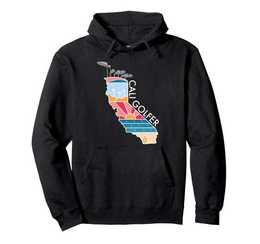 California Fathers Day Golf Bag Funny Hoodie - Graphic Print Unisex - T-Shirt, Sweatshirt, Hoodie