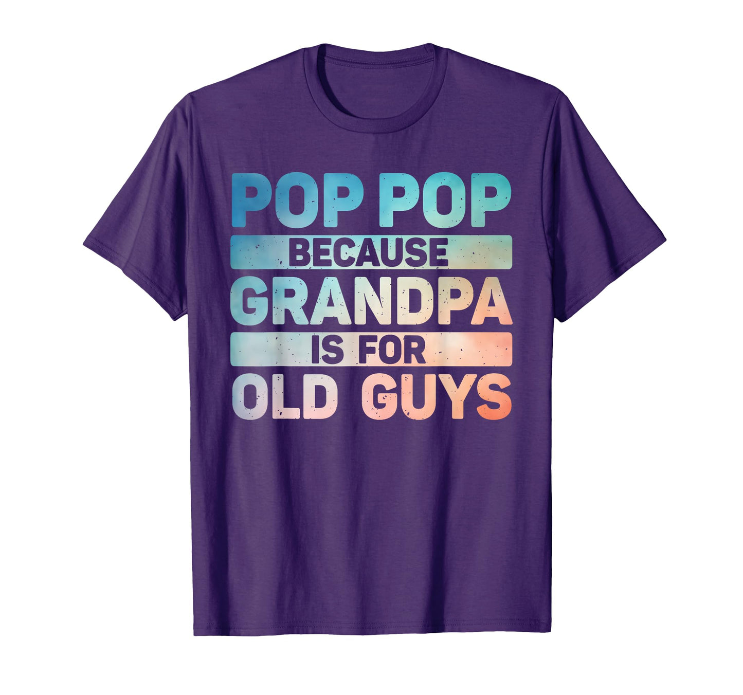 Pop Pop Art Grandpa From Grandkids T-Shirt - Unique Graphic for Adults - T-Shirt, Sweatshirt, Hoodie