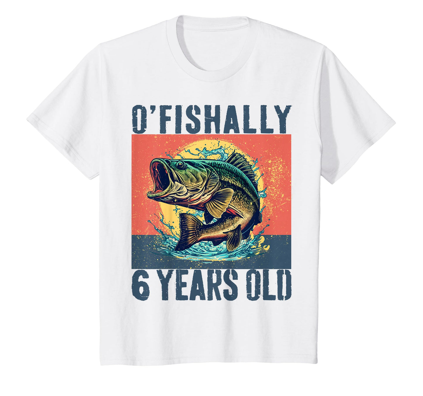 Ofishally 6 Years Old 2020 Fishing T-Shirt - Aesthetic Graphic Unisex - T-Shirt, Sweatshirt, Hoodie