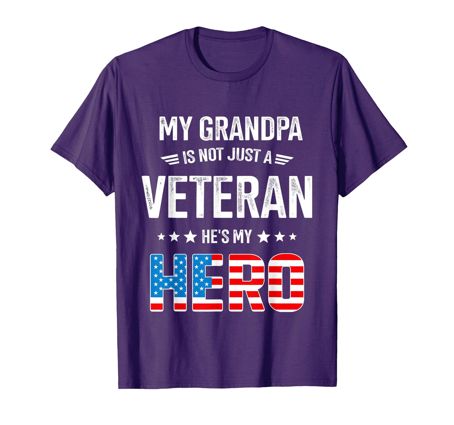 My Grandpa Is Not Just Veteran Hes T-Shirt - Aesthetic Graphic for Adults - T-Shirt, Sweatshirt, Hoodie