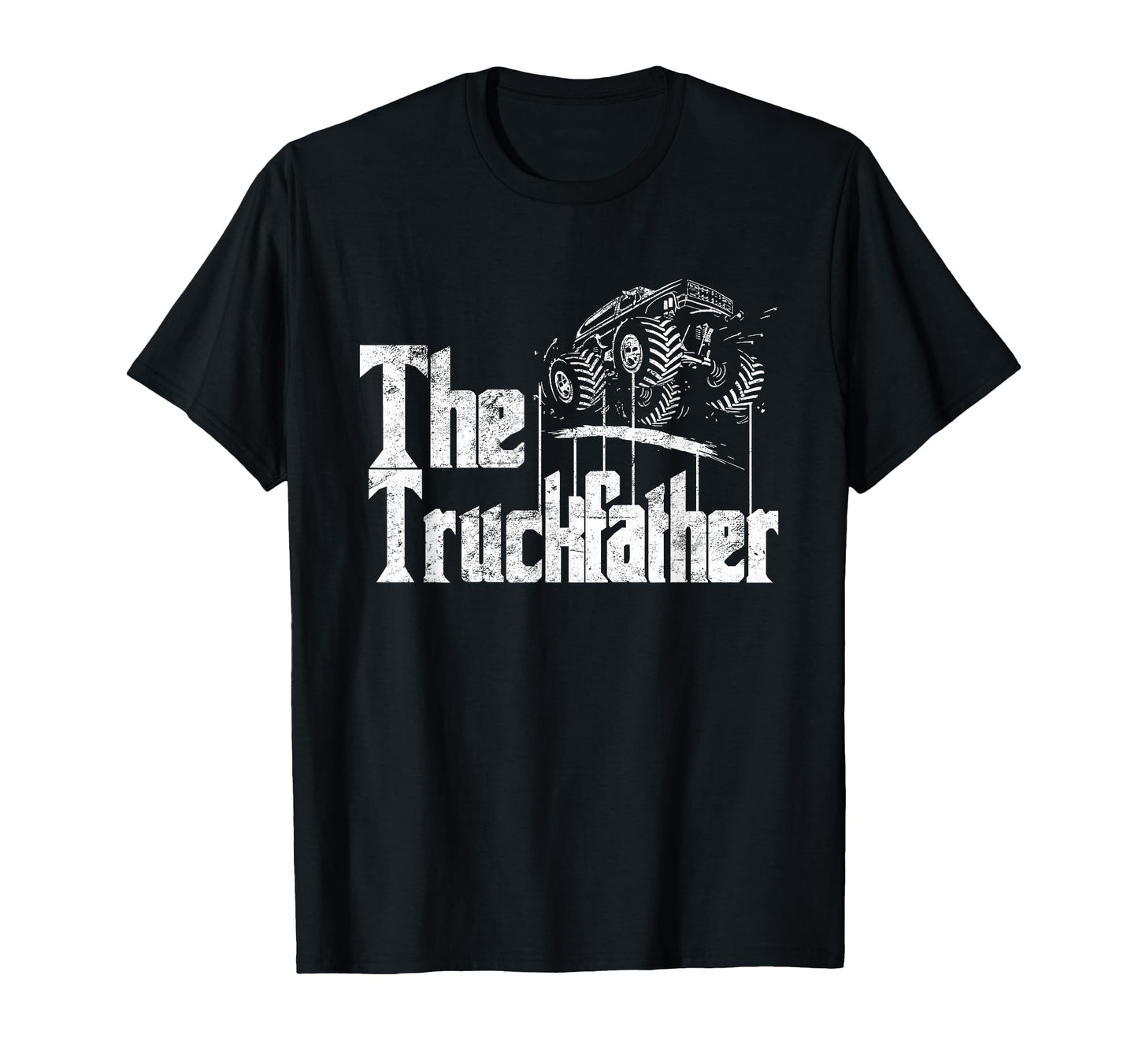 Monster Truck Jam Truckfather Funny T-Shirt - Aesthetic Graphic for Adults - T-Shirt, Sweatshirt, Hoodie