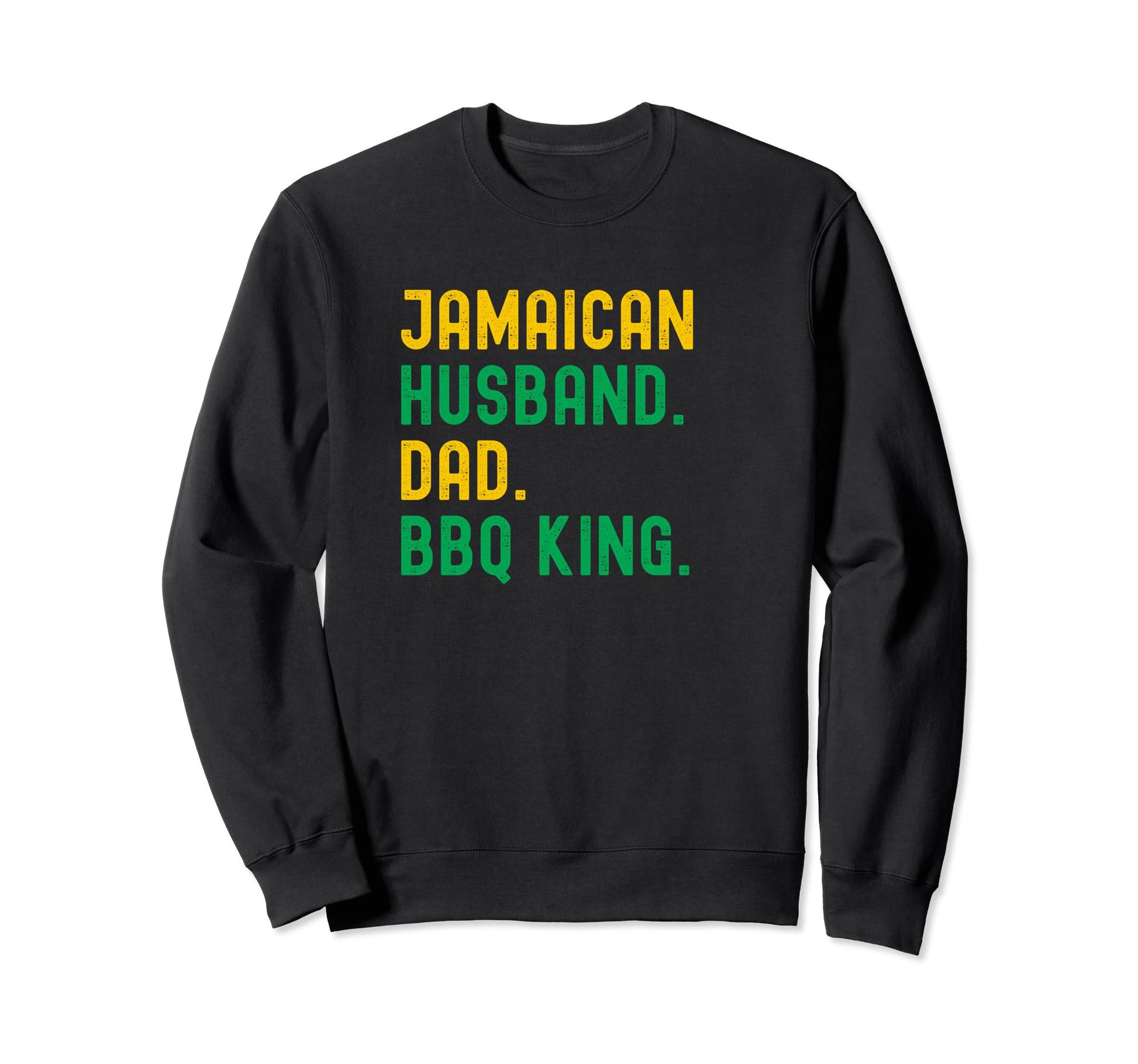 Jamaican Dad Husband Bbq Tees T-Shirt - Graphic Print for Adults - T-Shirt, Sweatshirt, Hoodie