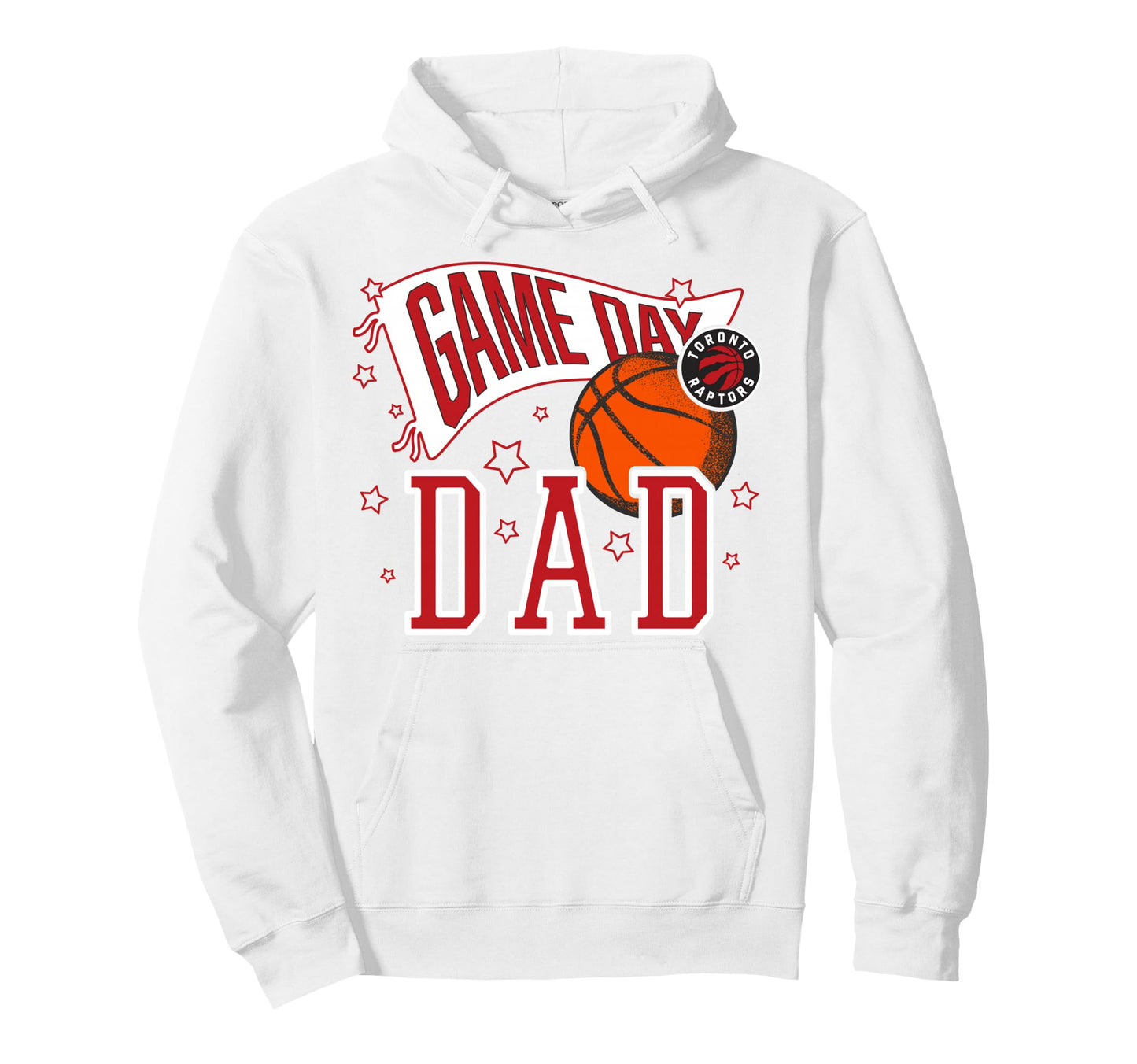 Nba Toronto Raptors Fathers Day Pennant Hoodie - Novelty Apparel Men Women - T-Shirt, Sweatshirt, Hoodie