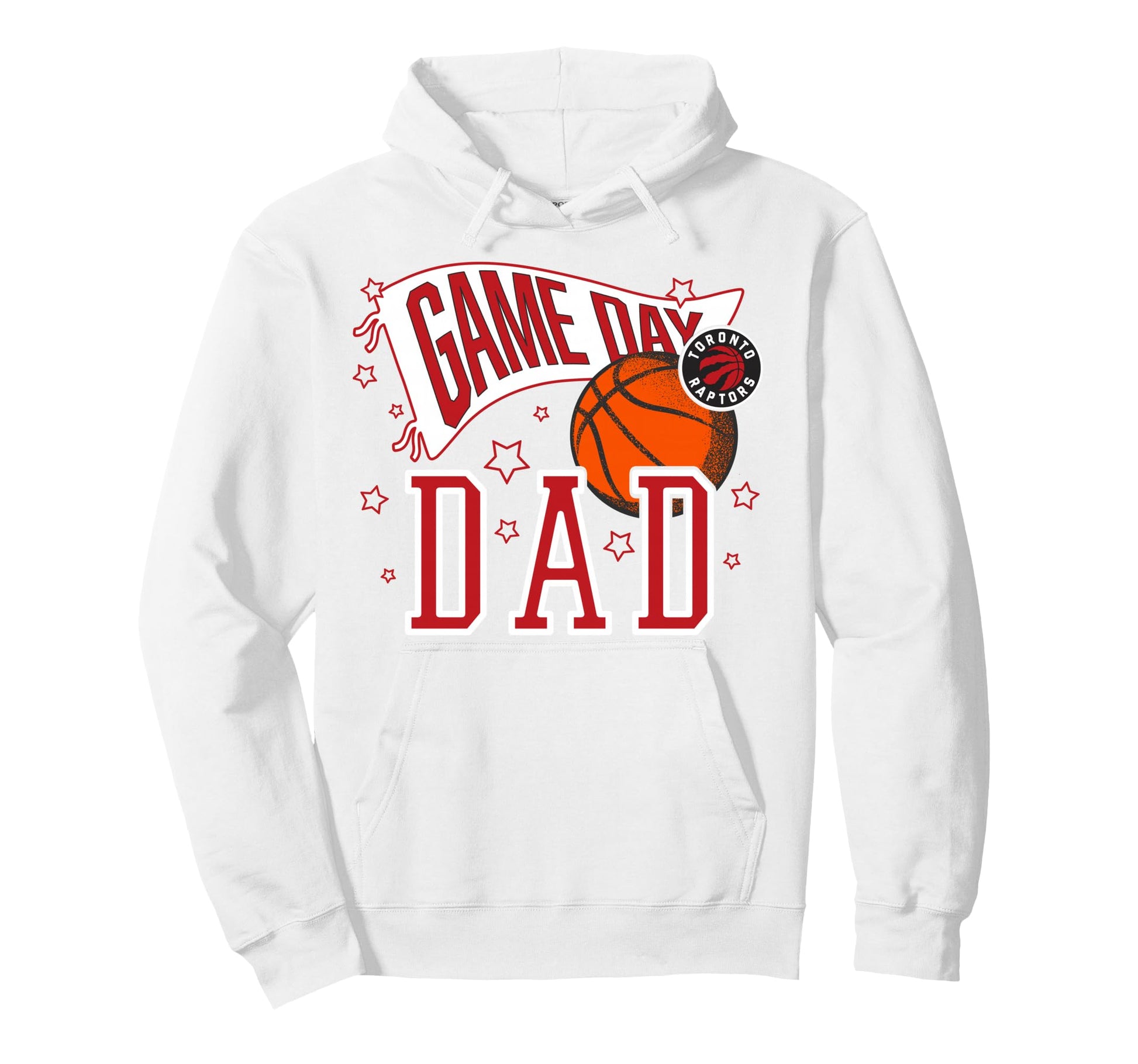Nba Toronto Raptors Fathers Day Pennant Hoodie - Novelty Apparel Men Women - T-Shirt, Sweatshirt, Hoodie
