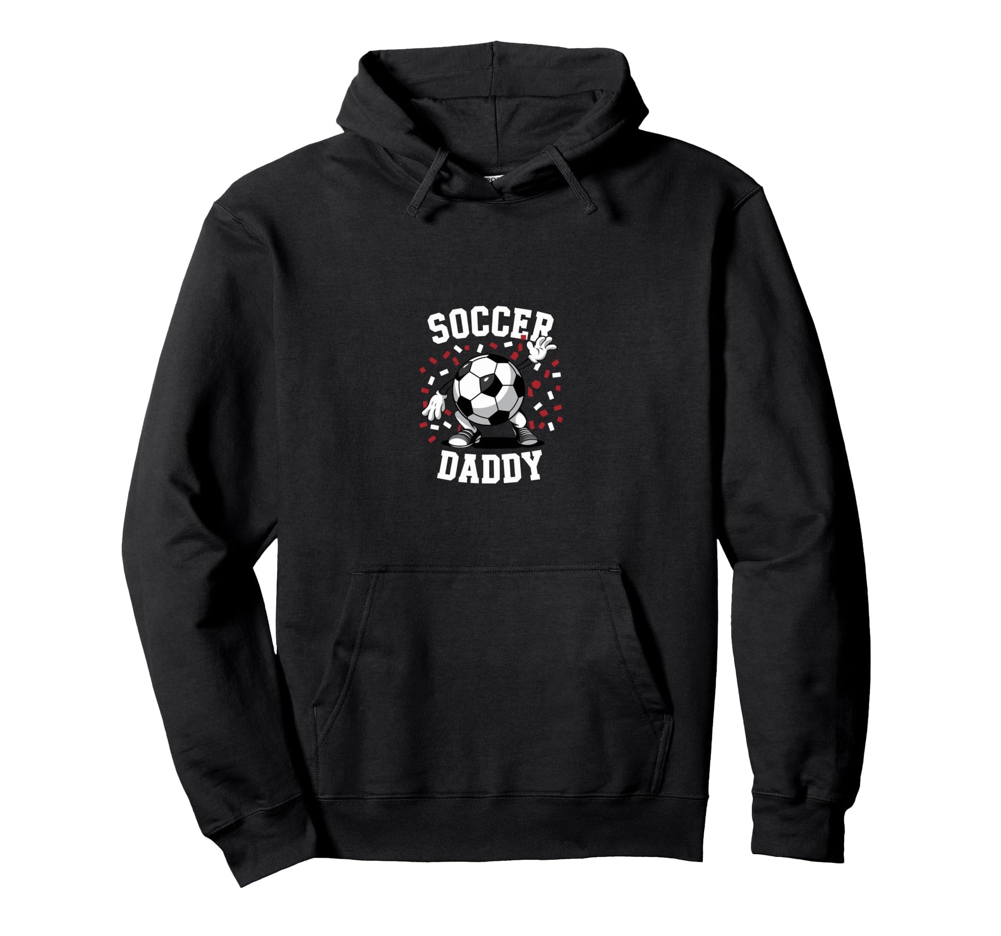 Soccer Daddy Game Match Football Hoodie - Aesthetic Graphic Men Women - T-Shirt, Sweatshirt, Hoodie