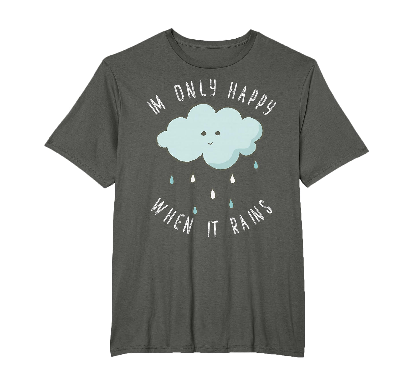 Rain Cloud Raindrops Funny Costume T-Shirt - Graphic Print for Adults - T-Shirt, Sweatshirt, Hoodie