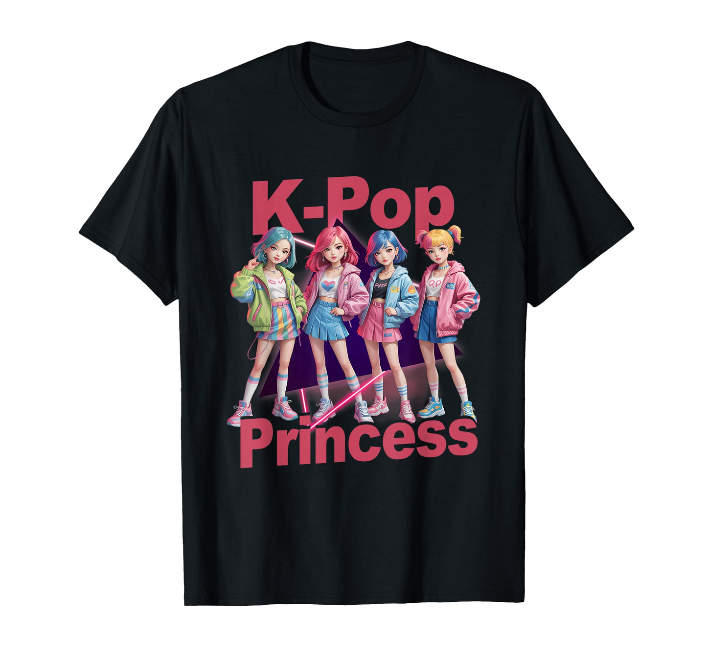 K Pop Princess Korean Pop Music Idol Group T-Shirt - Trendy Graphic Unisex - T-Shirt, Sweatshirt, Hoodie