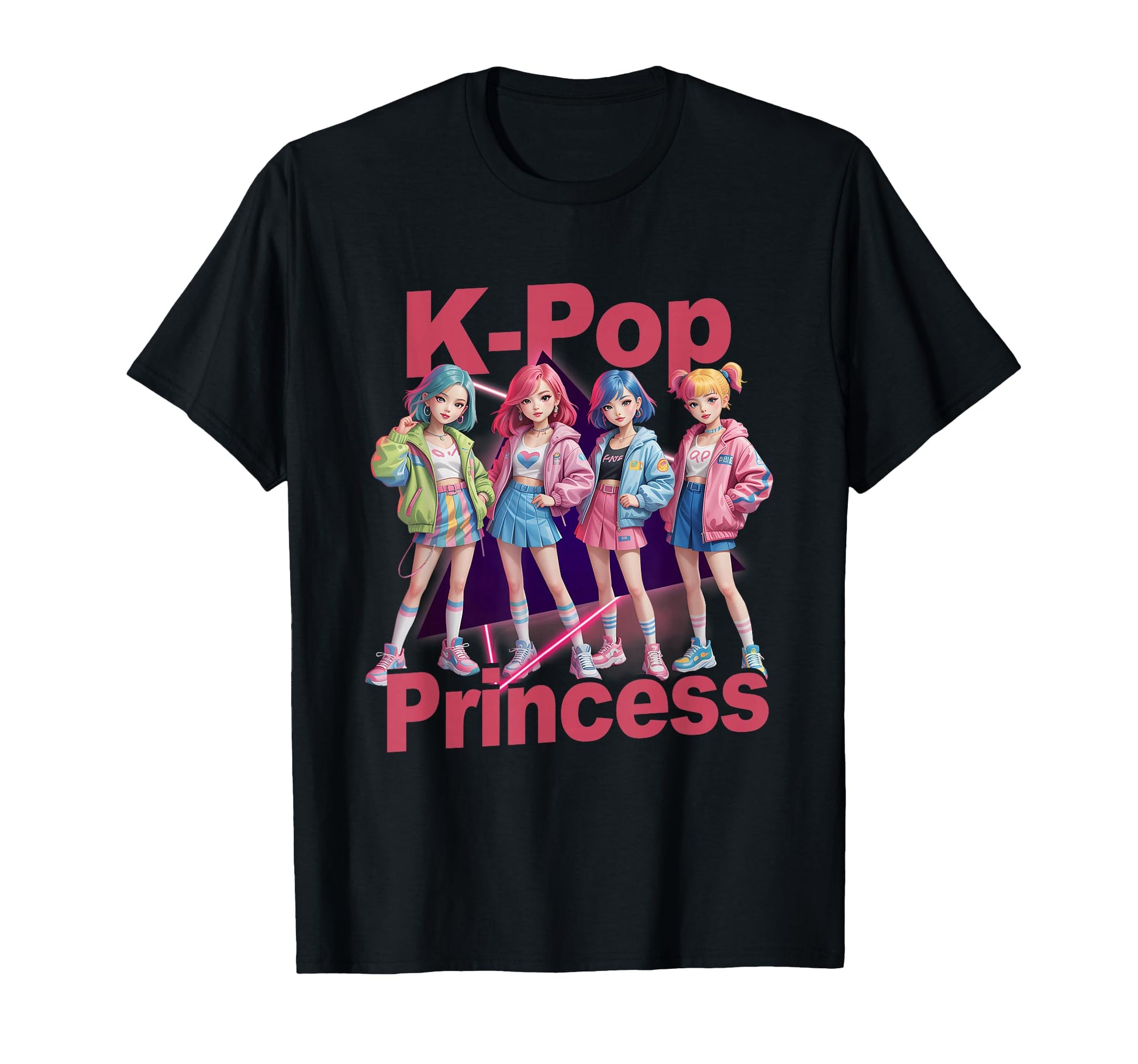 K Pop Princess Korean Pop Music Idol Group T-Shirt - Trendy Graphic Unisex - T-Shirt, Sweatshirt, Hoodie