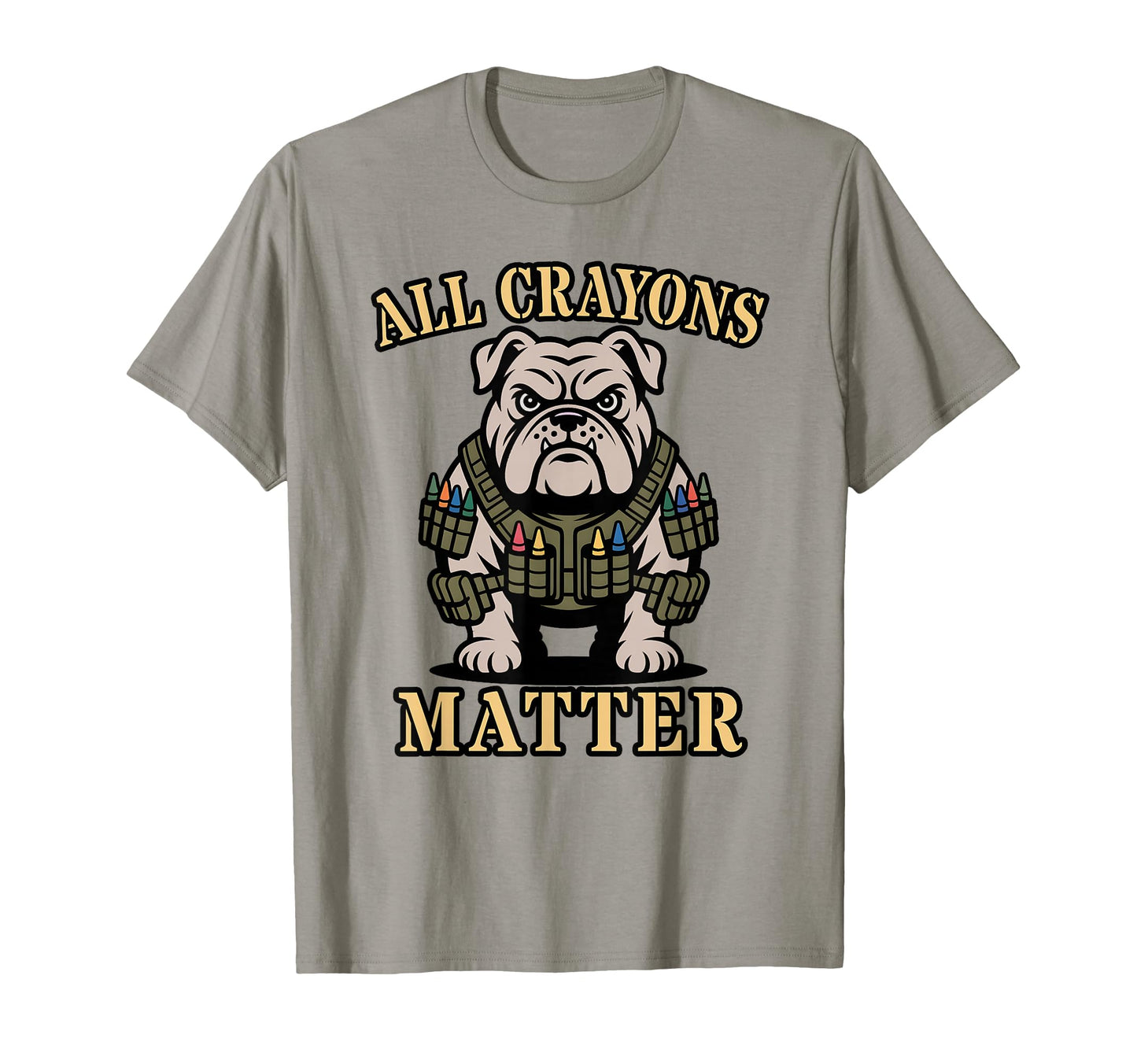 Funny All Crayons Matter Soldier Brother T-Shirt - Custom Art Print Unisex - T-Shirt, Sweatshirt, Hoodie