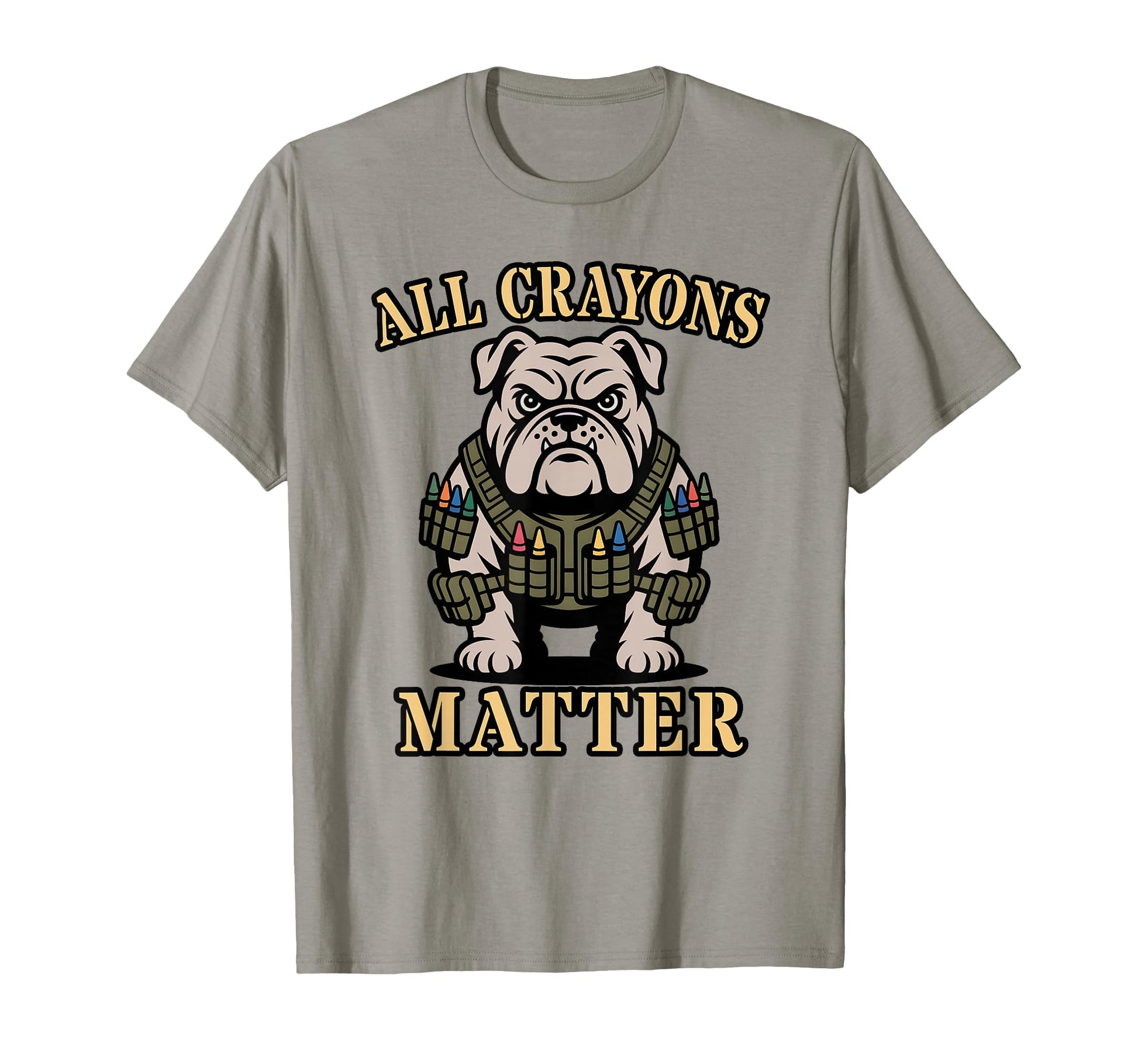 Funny All Crayons Matter Soldier Brother T-Shirt - Custom Art Print Unisex - T-Shirt, Sweatshirt, Hoodie