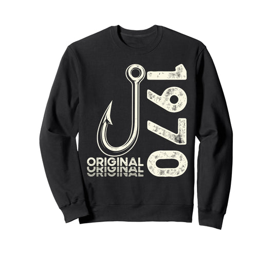 56Th Birthday Fishing Gift Sweatshirt - Casual Everyday Wear for Adults - T-Shirt, Sweatshirt, Hoodie