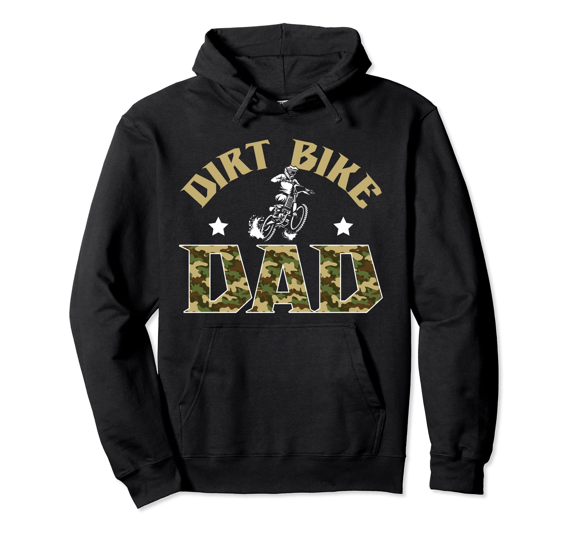 Dirt Bike Dad Dirt Biker Dad Proud Dirt Hoodie - Novelty Apparel Men Women - T-Shirt, Sweatshirt, Hoodie
