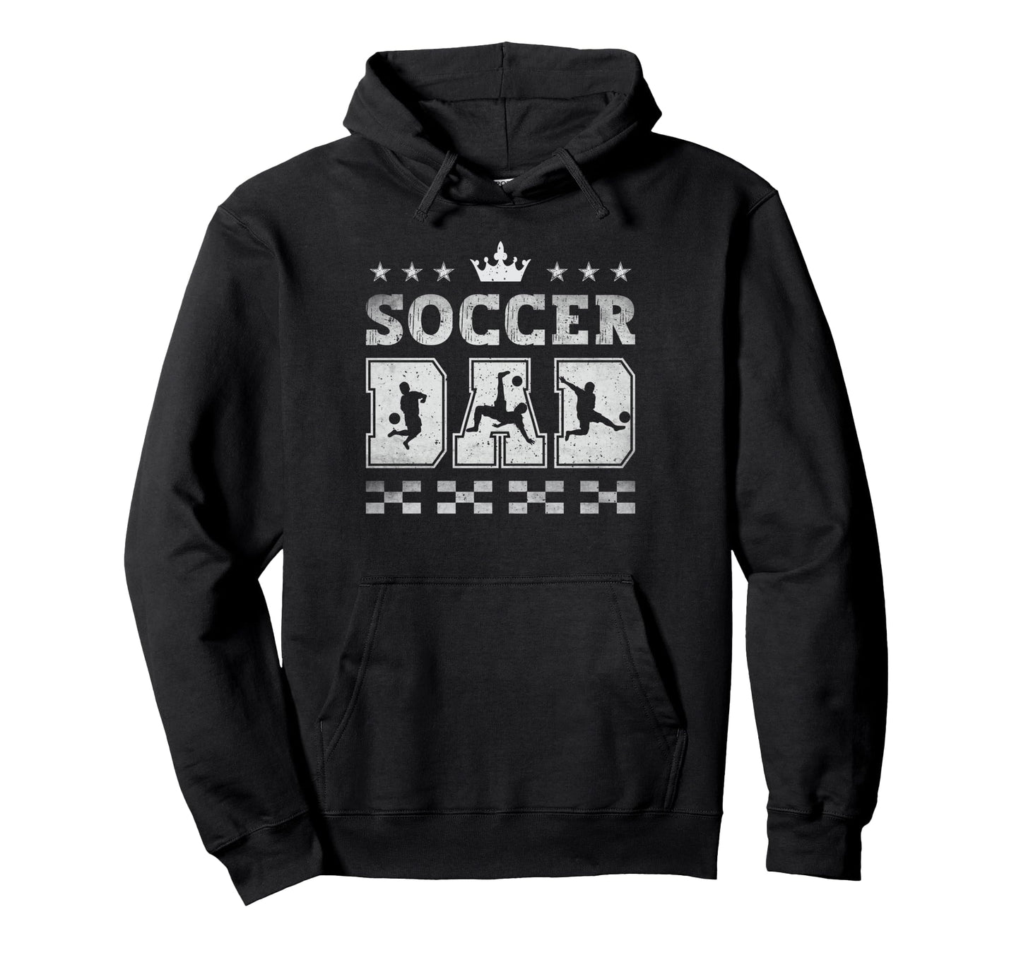 Soccer Dad Fathers Day Soccer Father Hoodie - Minimalist Print Men Women - T-Shirt, Sweatshirt, Hoodie