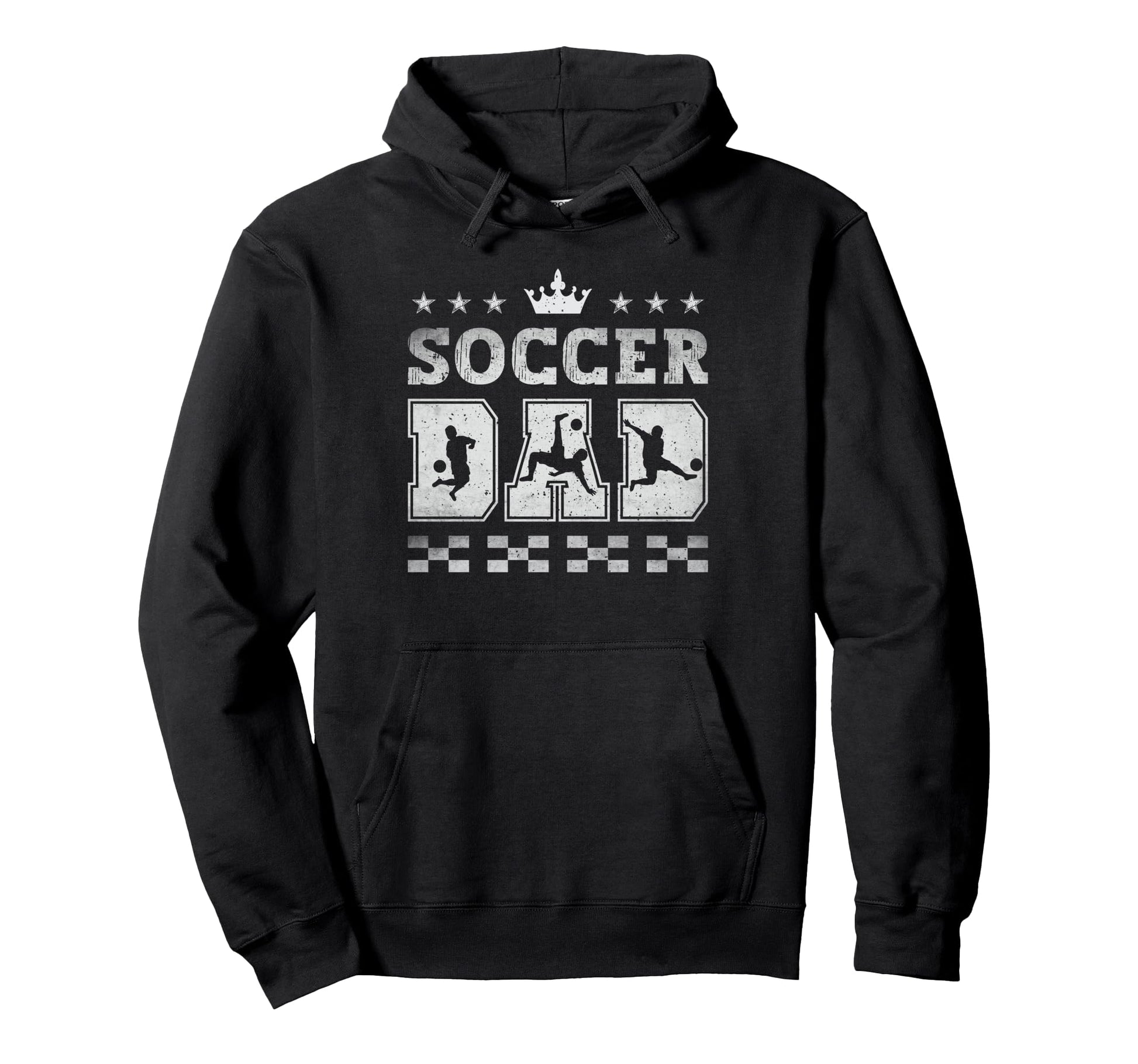 Soccer Dad Fathers Day Soccer Father Hoodie - Minimalist Print Men Women - T-Shirt, Sweatshirt, Hoodie