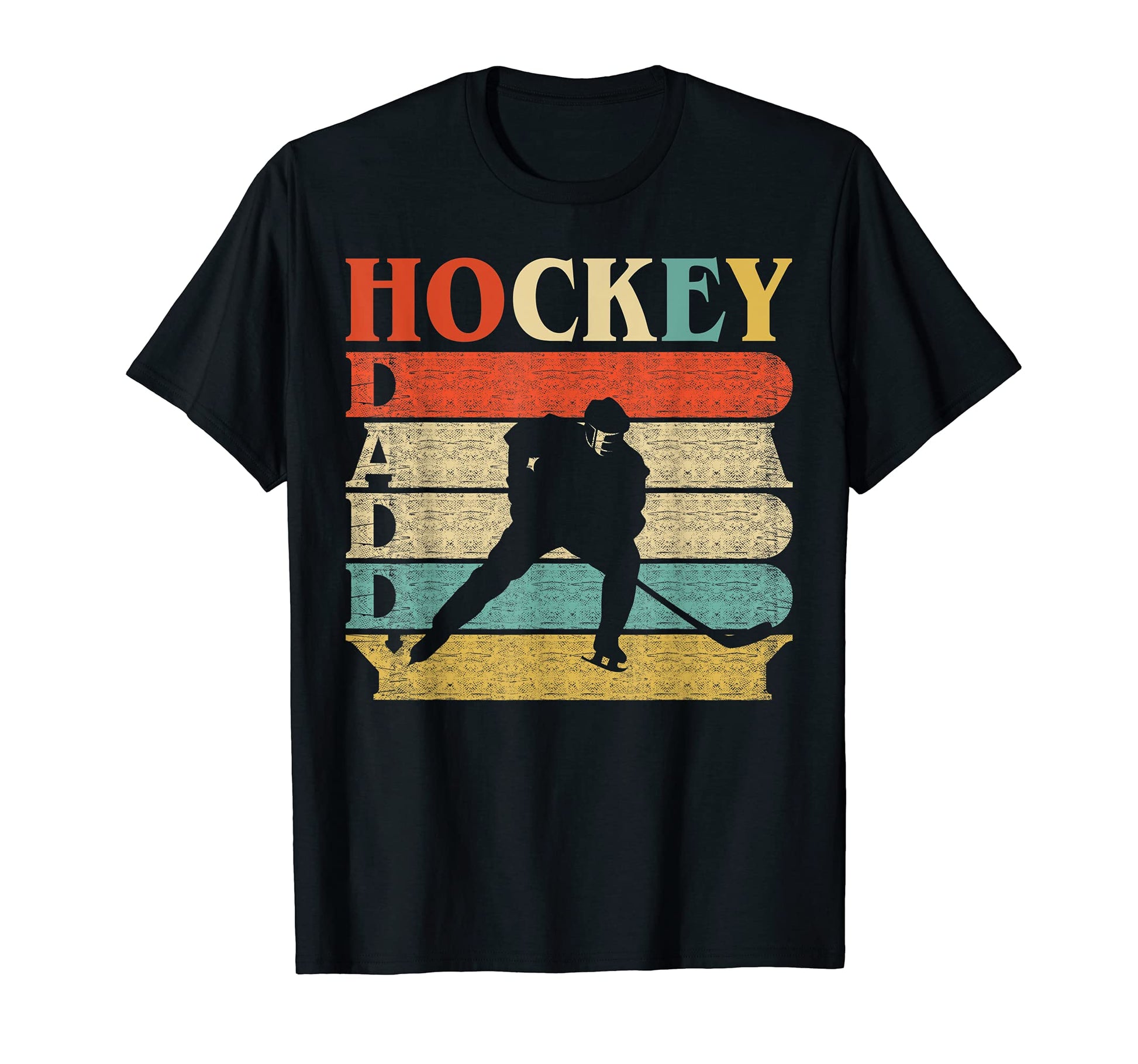 Daddy Hockey Funny Dad Fathers Gift T-Shirt - Trendy Graphic Men Women - T-Shirt, Sweatshirt, Hoodie